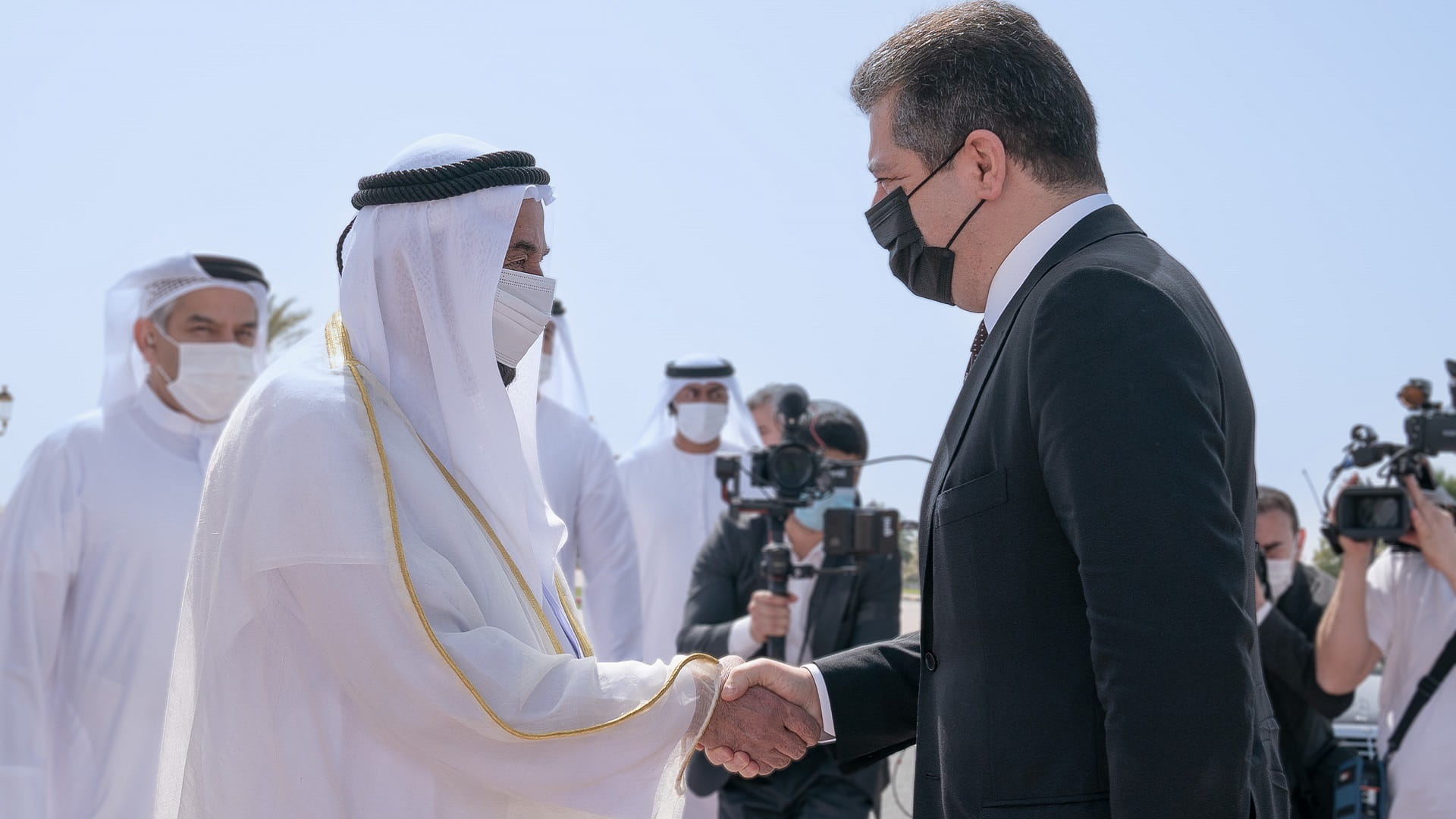 Image for the title: Sharjah Ruler receives Prime Minister of Kurdistan Region of Iraq 