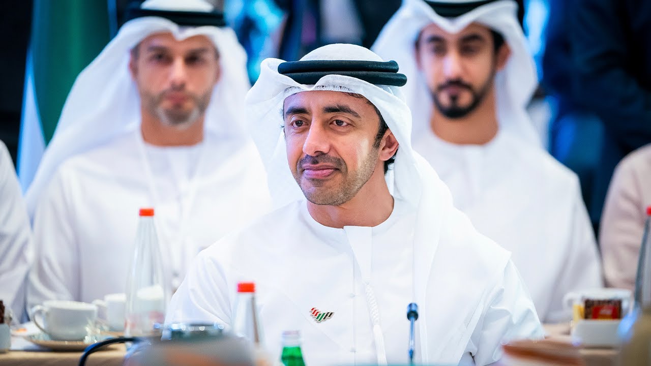 Image for the title: Abdullah bin Zayed participates in 'Negev Summit' in Israel 