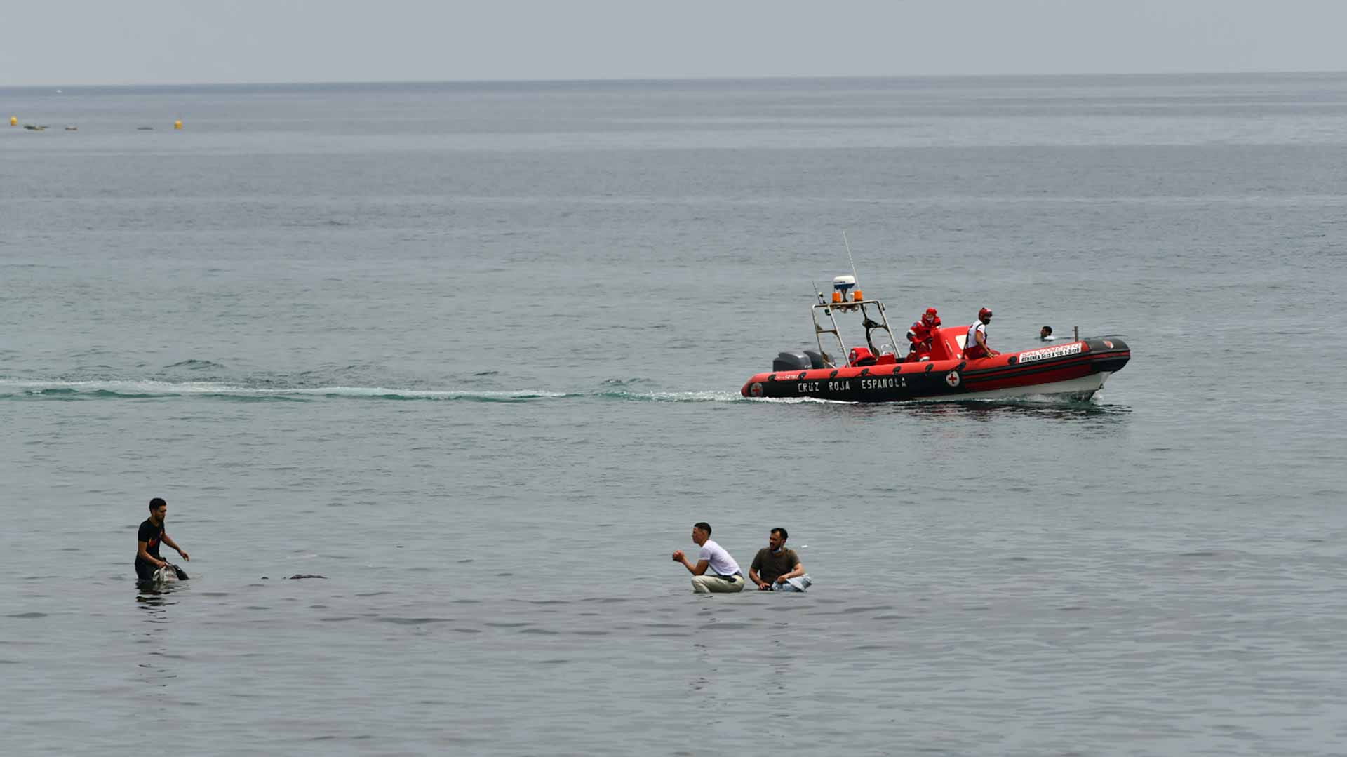 Image for the title: Two migrants drown off Morocco coast, more than 200 arrested 
