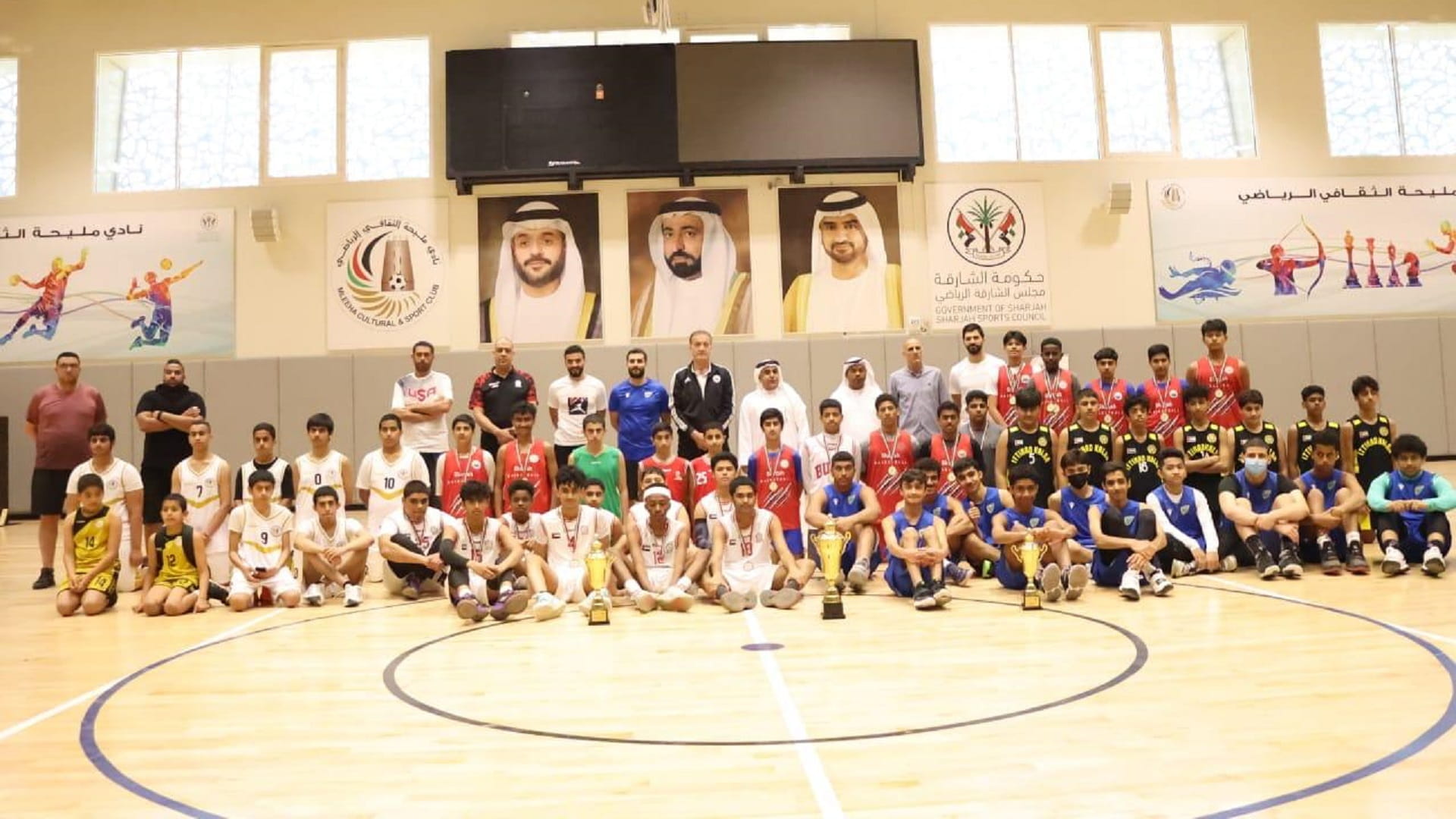 Image for the title: Sharjah Spring Basketball Camp achieves huge success 