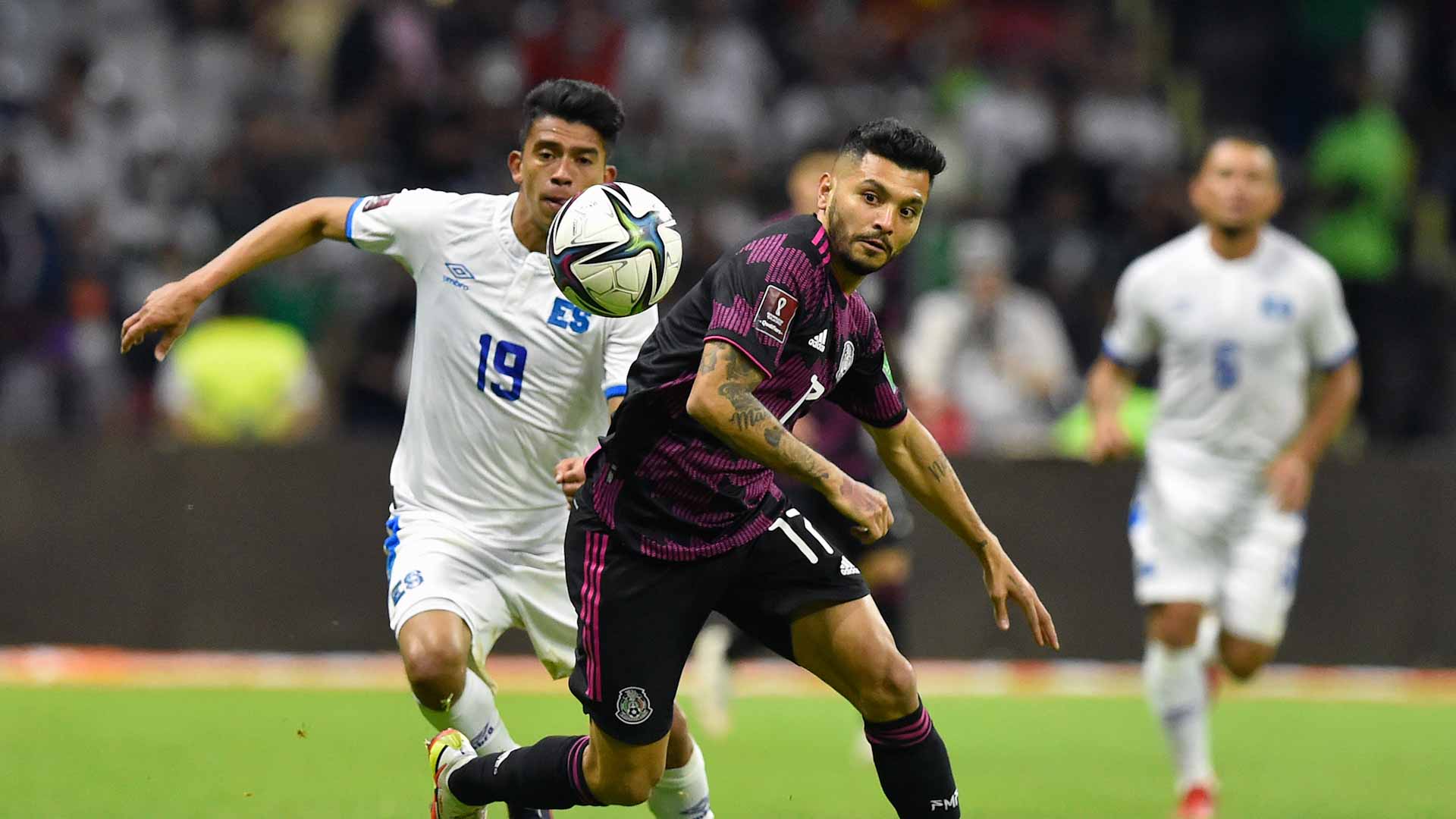 Image for the title: USA, Mexico book spots at World Cup finals 
