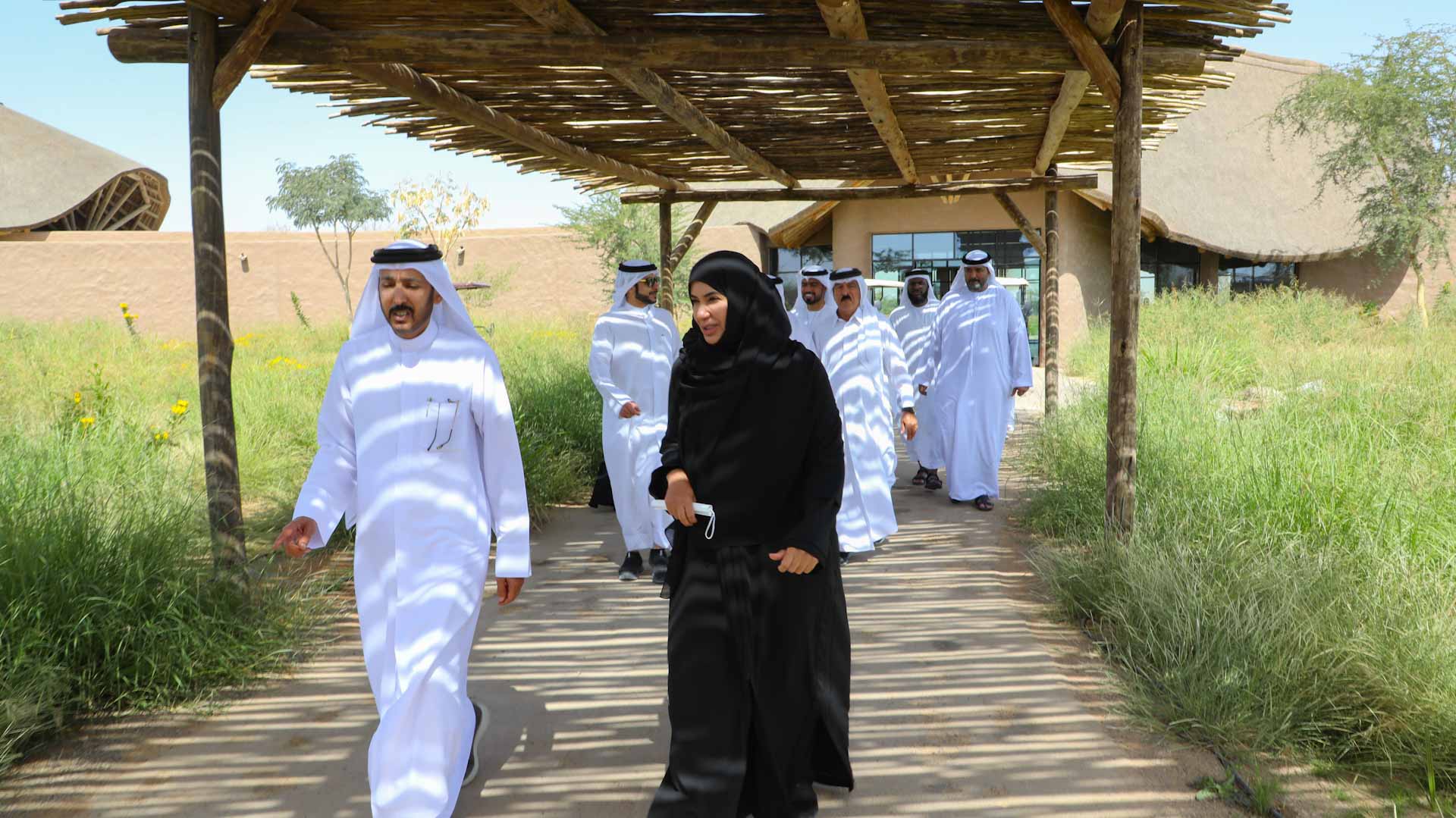 Image for the title: Al Khalidiya Council visits Sharjah Safari 