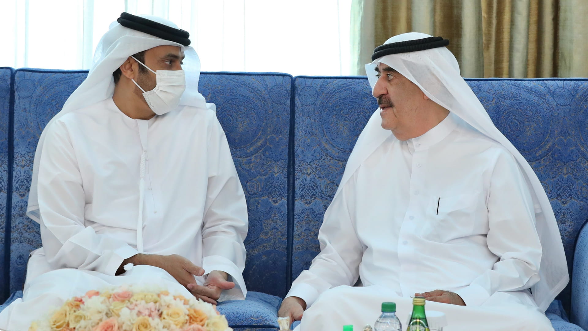 صورة بعنوان: حاكم أم القيوين يتلقى تهاني النائب العام والمسؤولين بعيد الفطر 