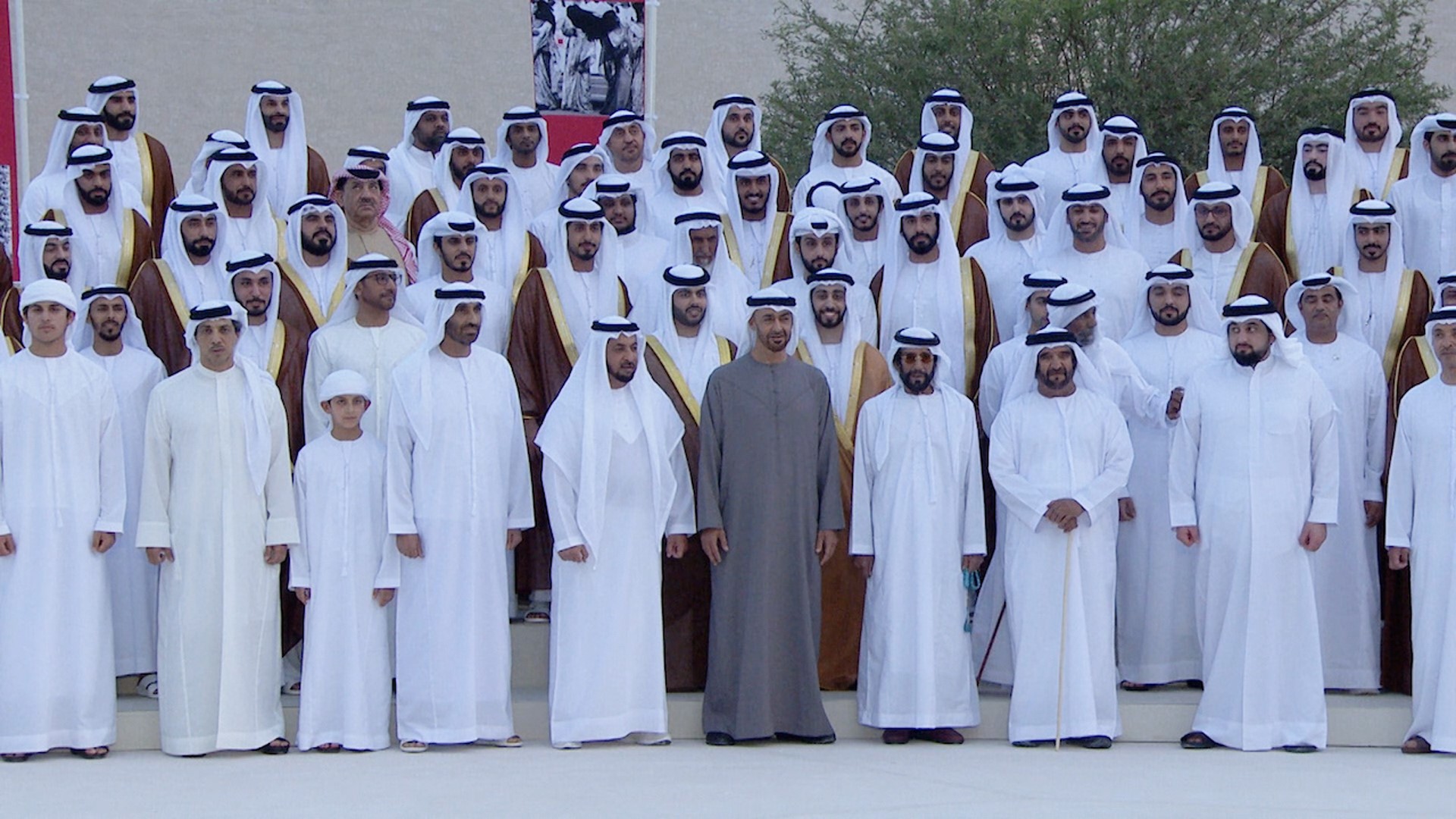 Image for the title: AD CP attends Al Nahyan weddings as part of mass marriage  