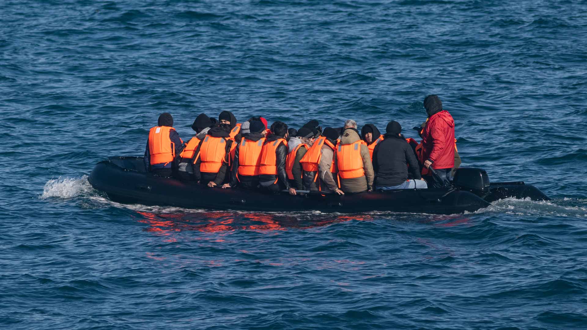 Image for the title: More than 40 migrants drown off Western Sahara 