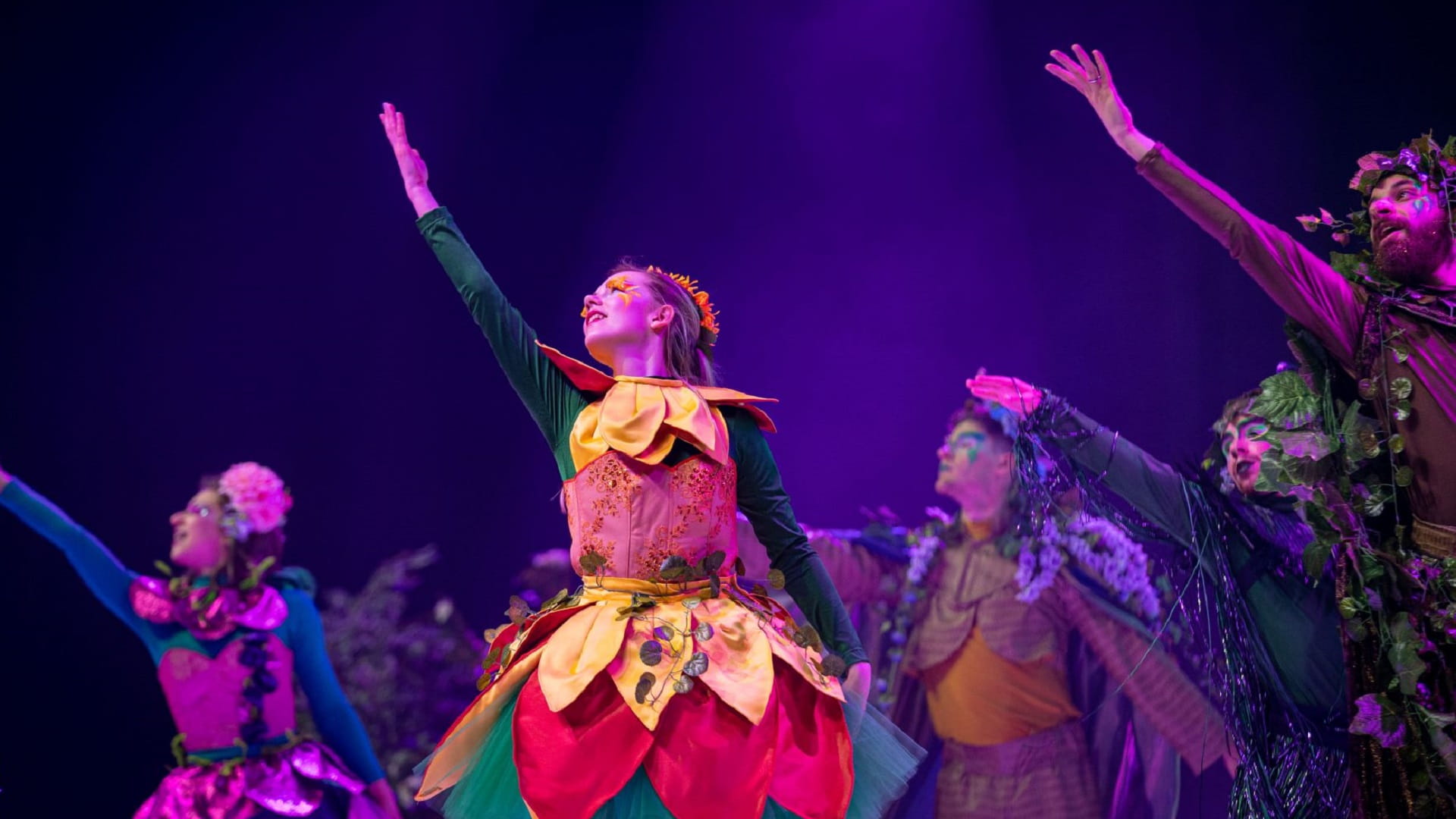 Image for the title: Visitors blown away by SCRF’s first-ever ice-skating show  