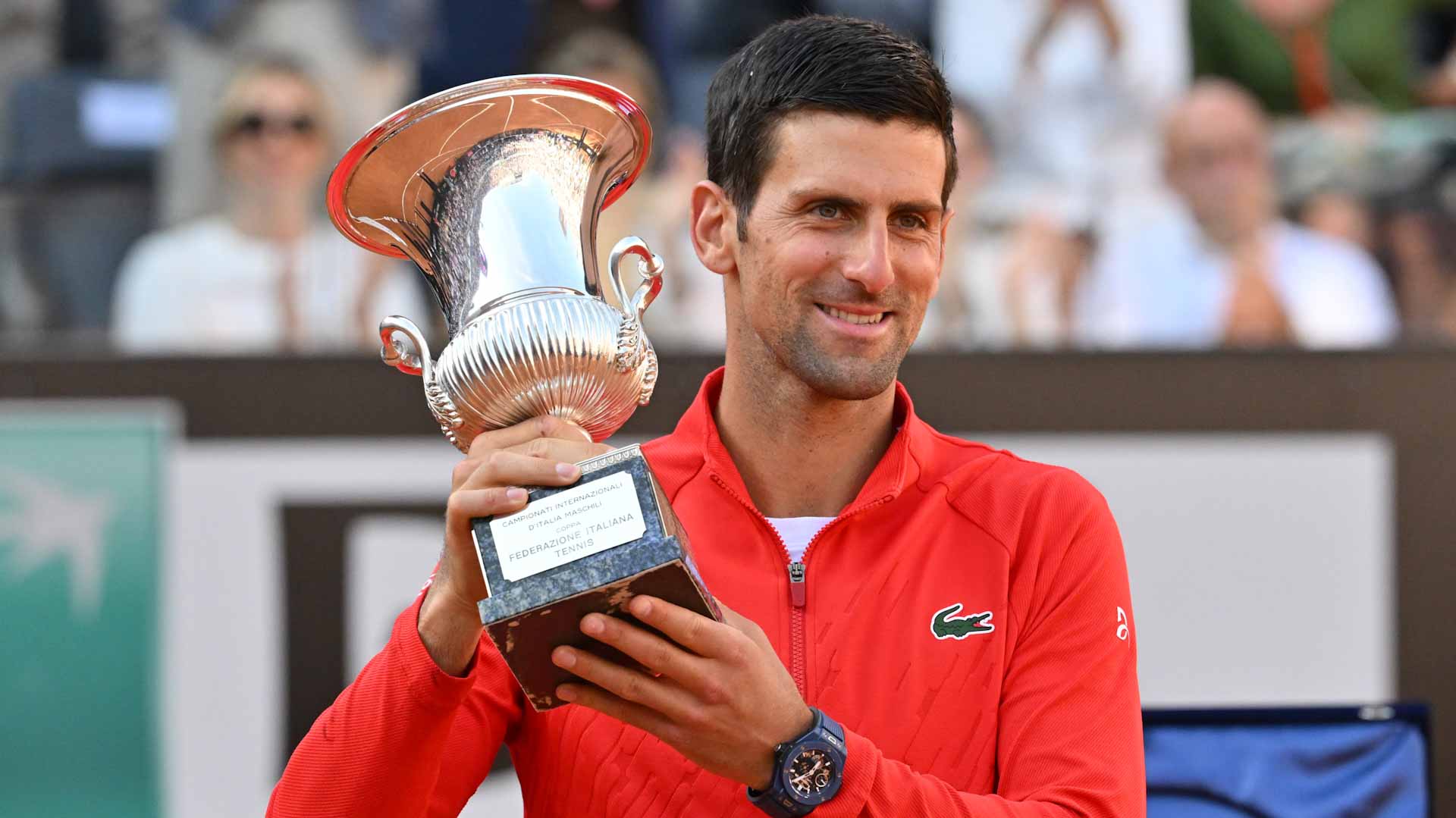 Image for the title: Djokovic makes it 370 weeks at number one 