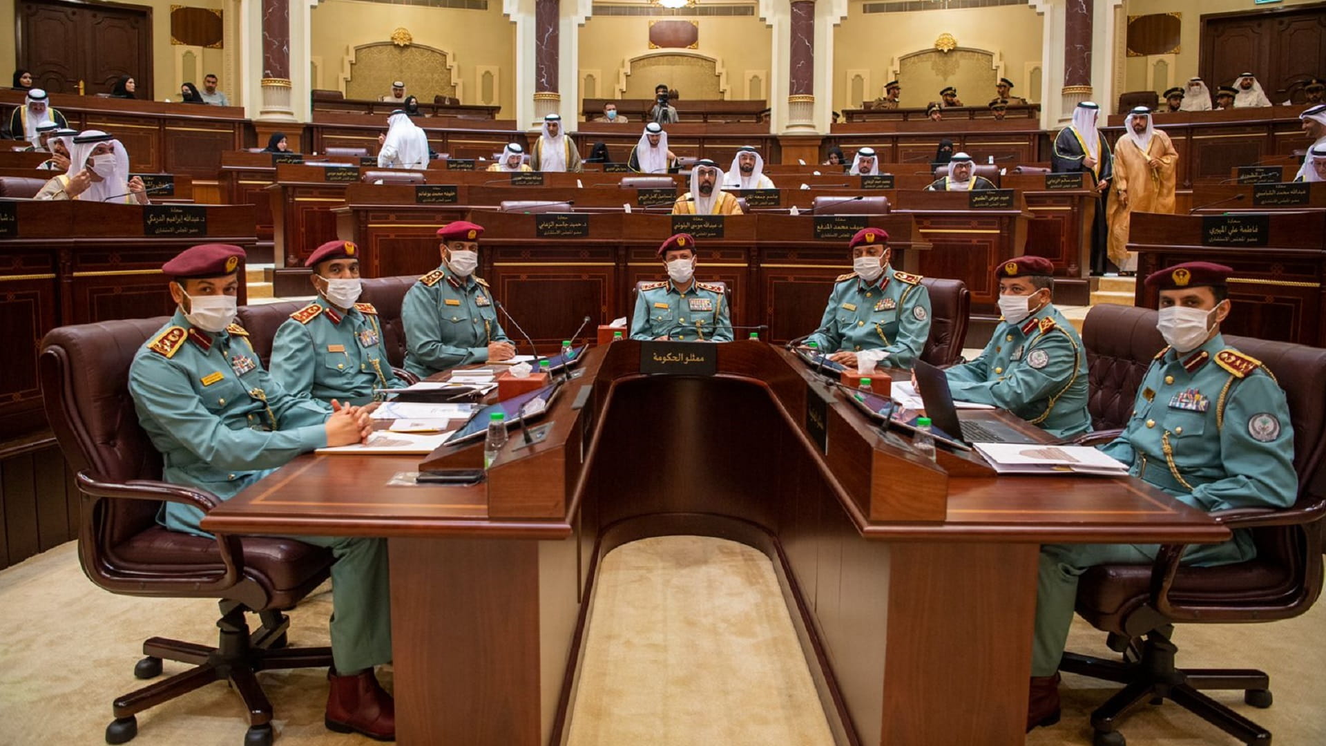 Image for the title: SCC discusses Sharjah Police's policy in its regular session 