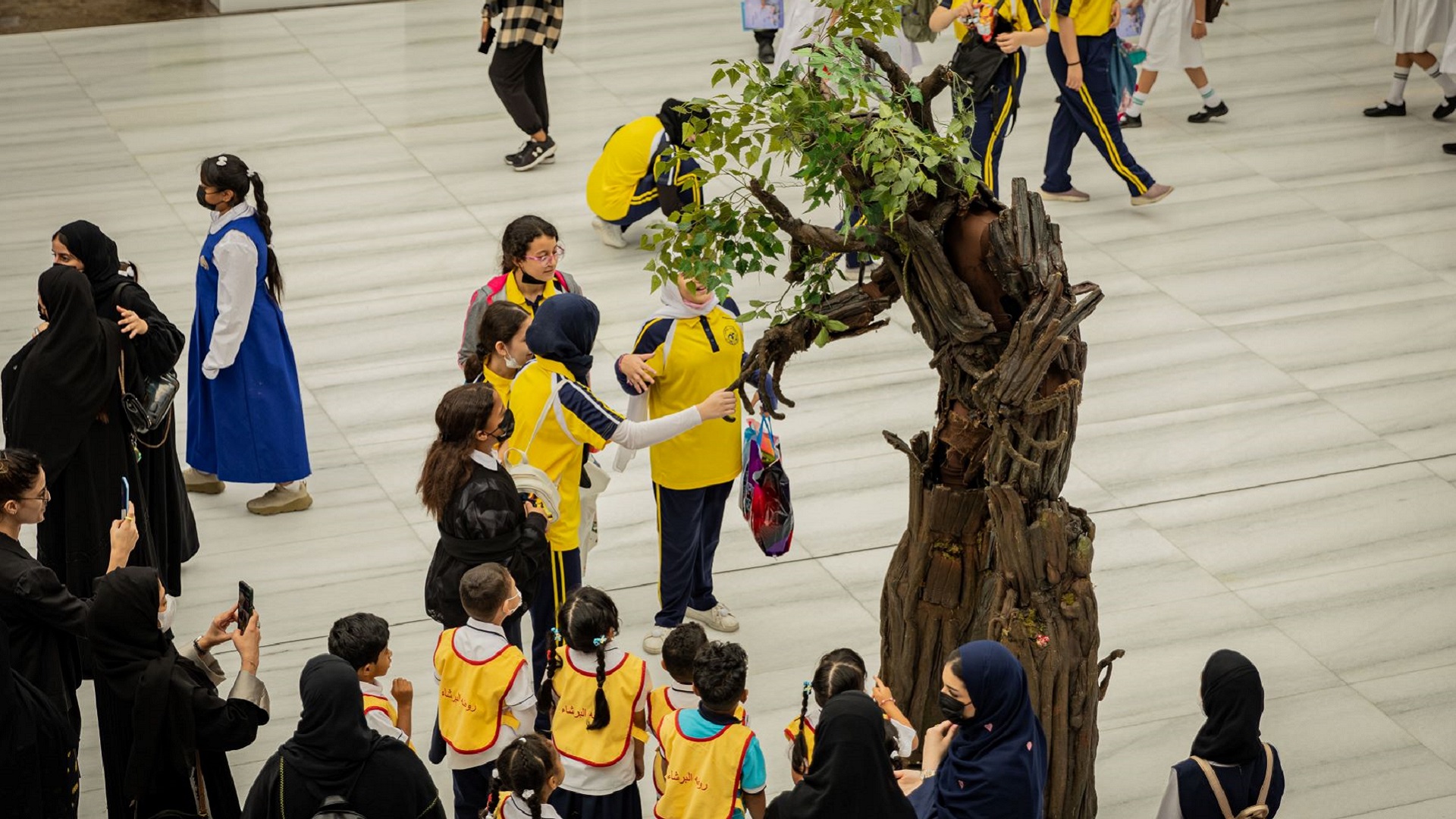 Image for the title: ‘Walking trees’ at SCRF raise awareness about nature 