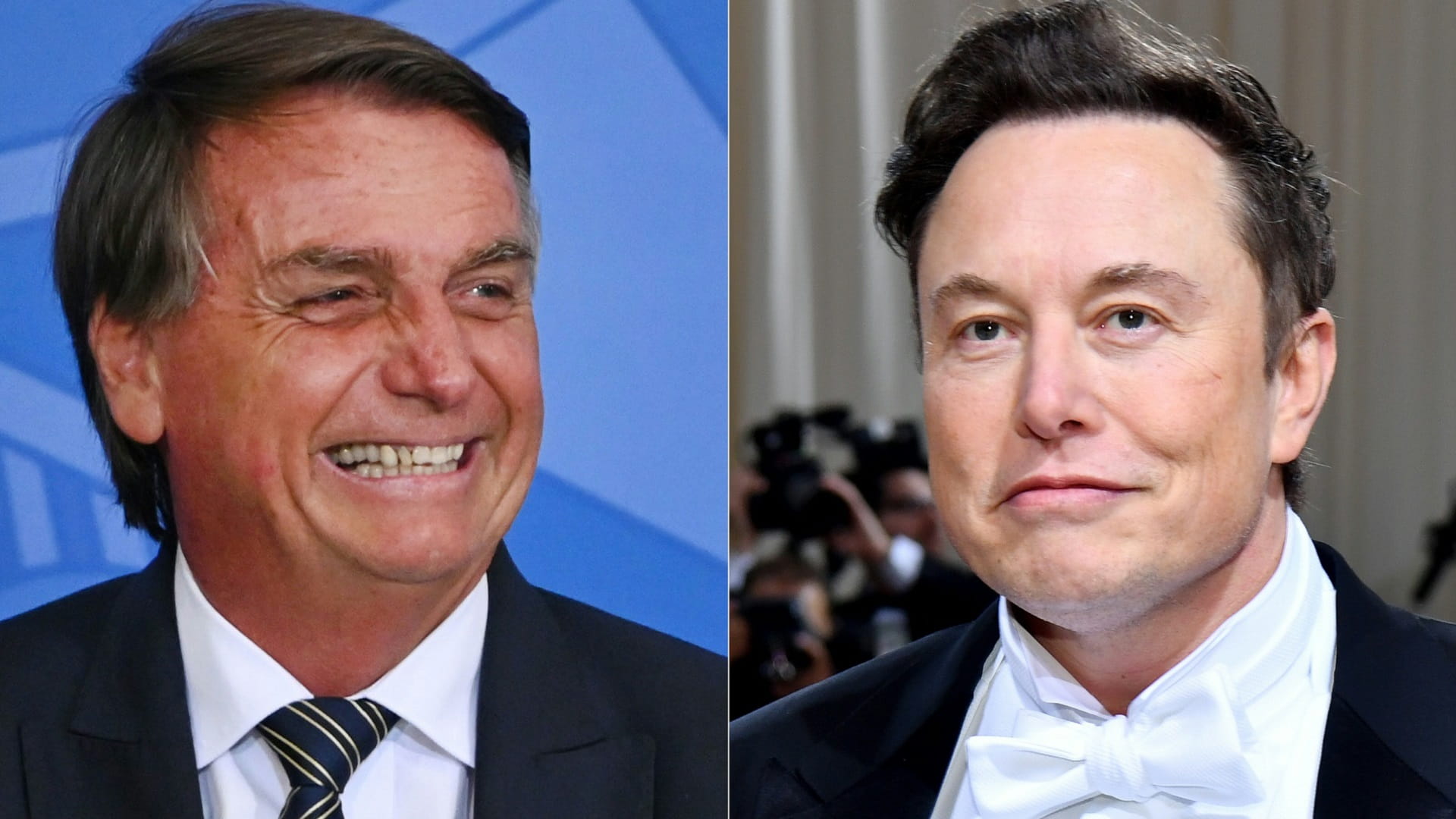 Image for the title: Gov source: Bolsonaro to meet Elon Musk in Brazil  