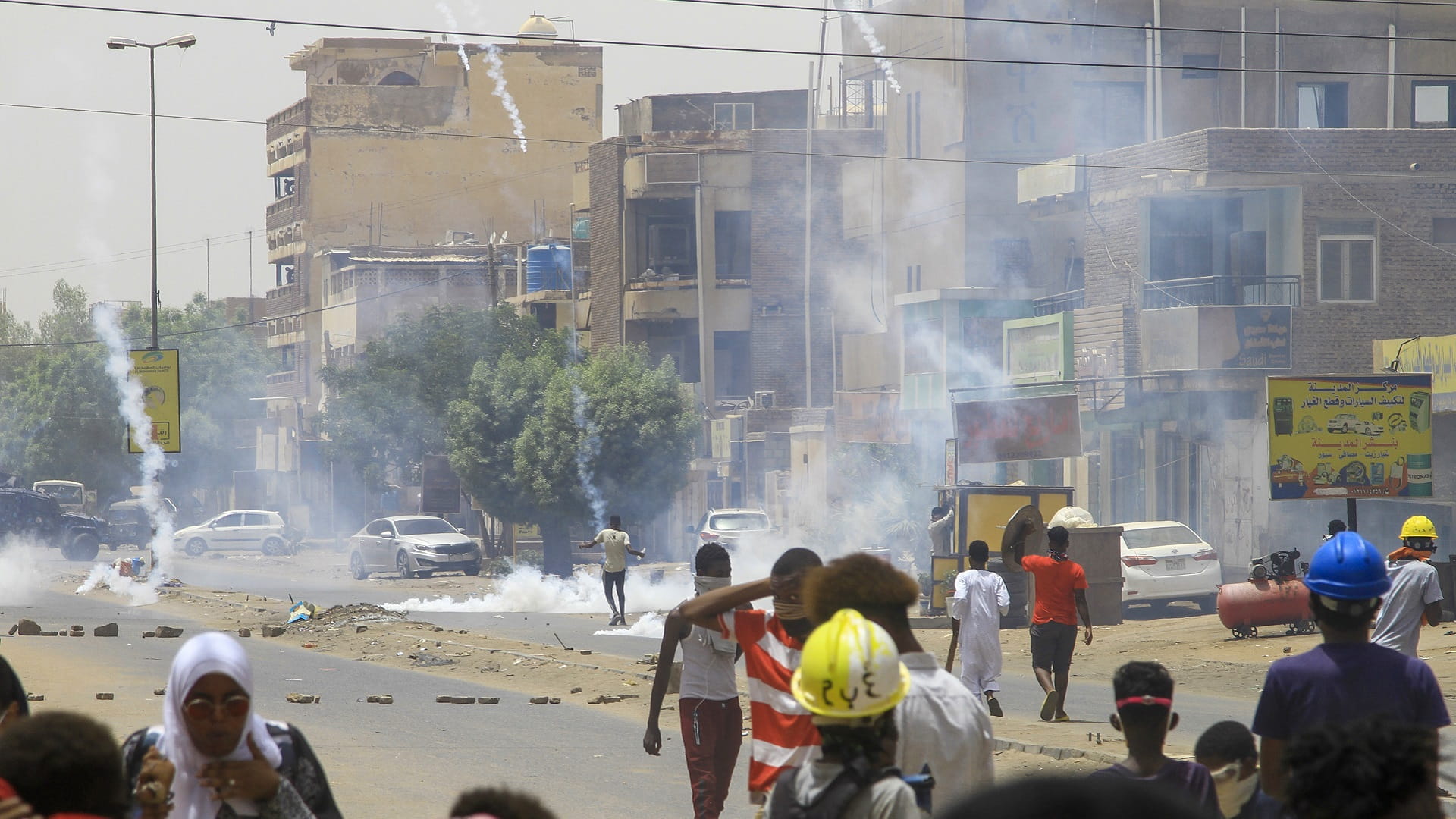 Image for the title: One killed in renewed anti-coup protests in Sudan 