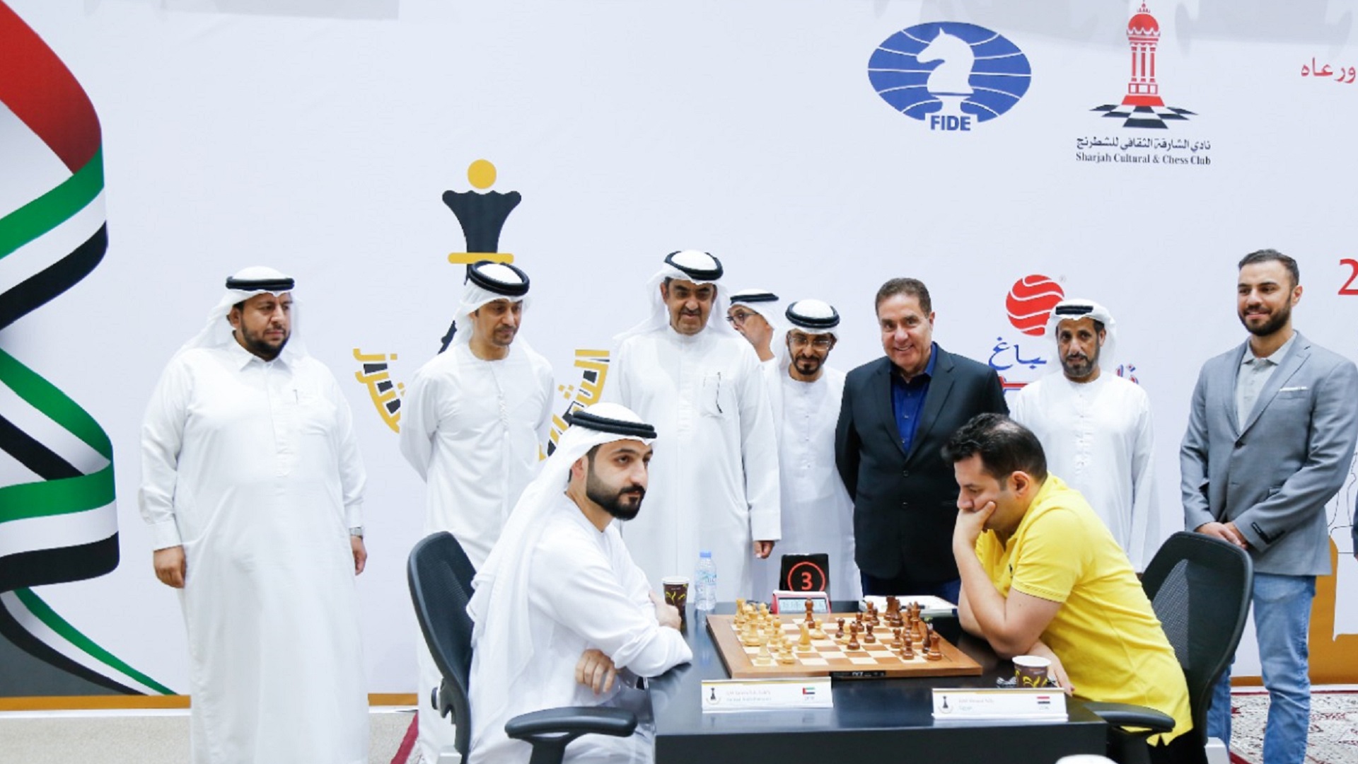 Image for the title: Salem Abdul Rahman leads Sharjah Masters 2022 