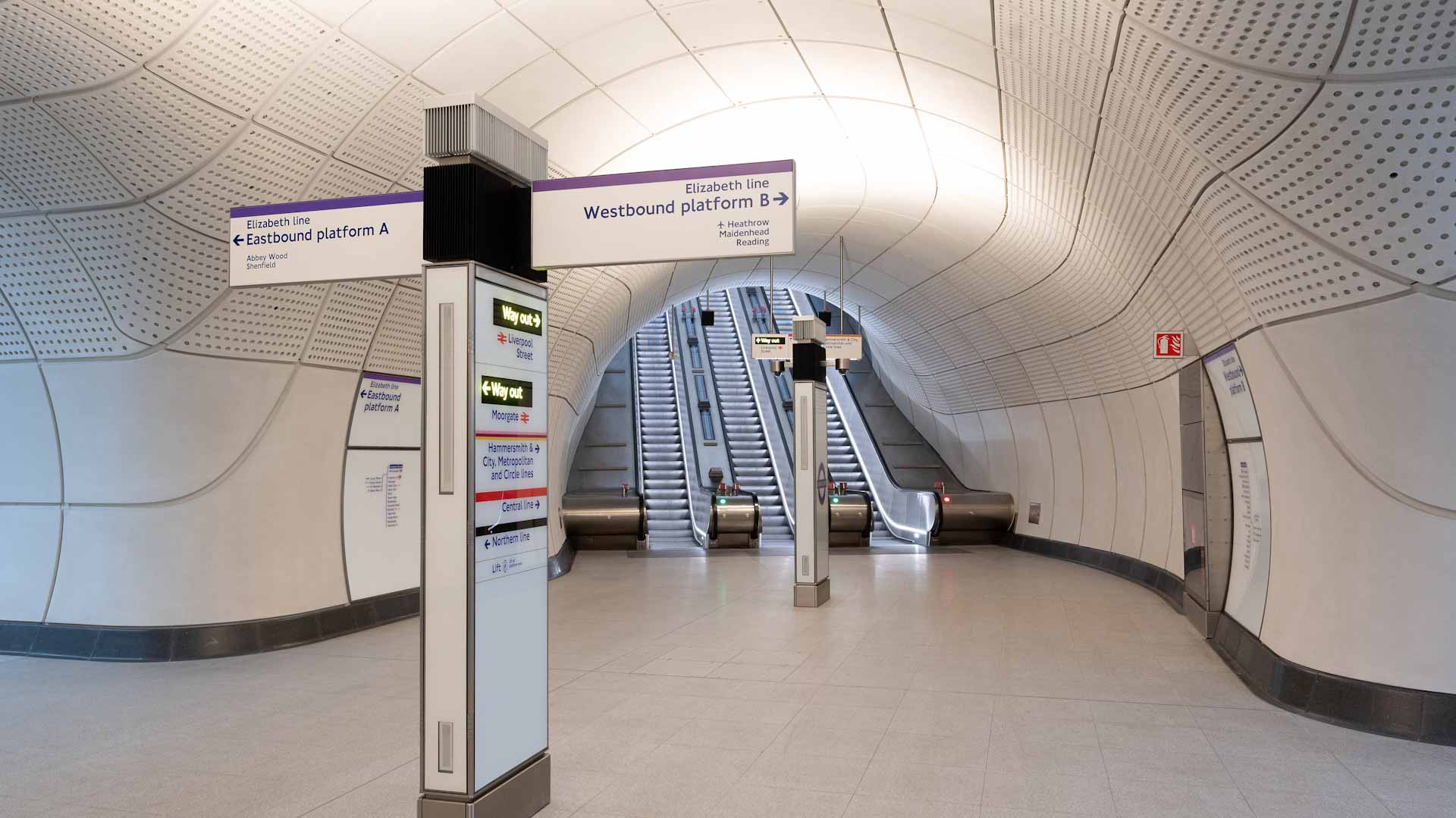 Image for the title: London's $24 billion Crossrail finally opens 