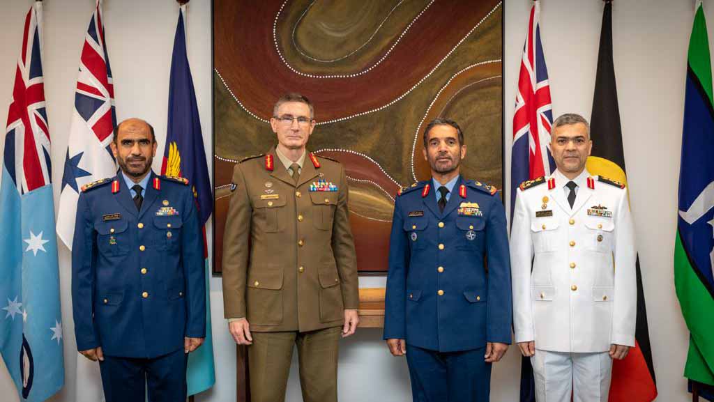 Image for the title: UAE, Australia strengthening defence cooperation 