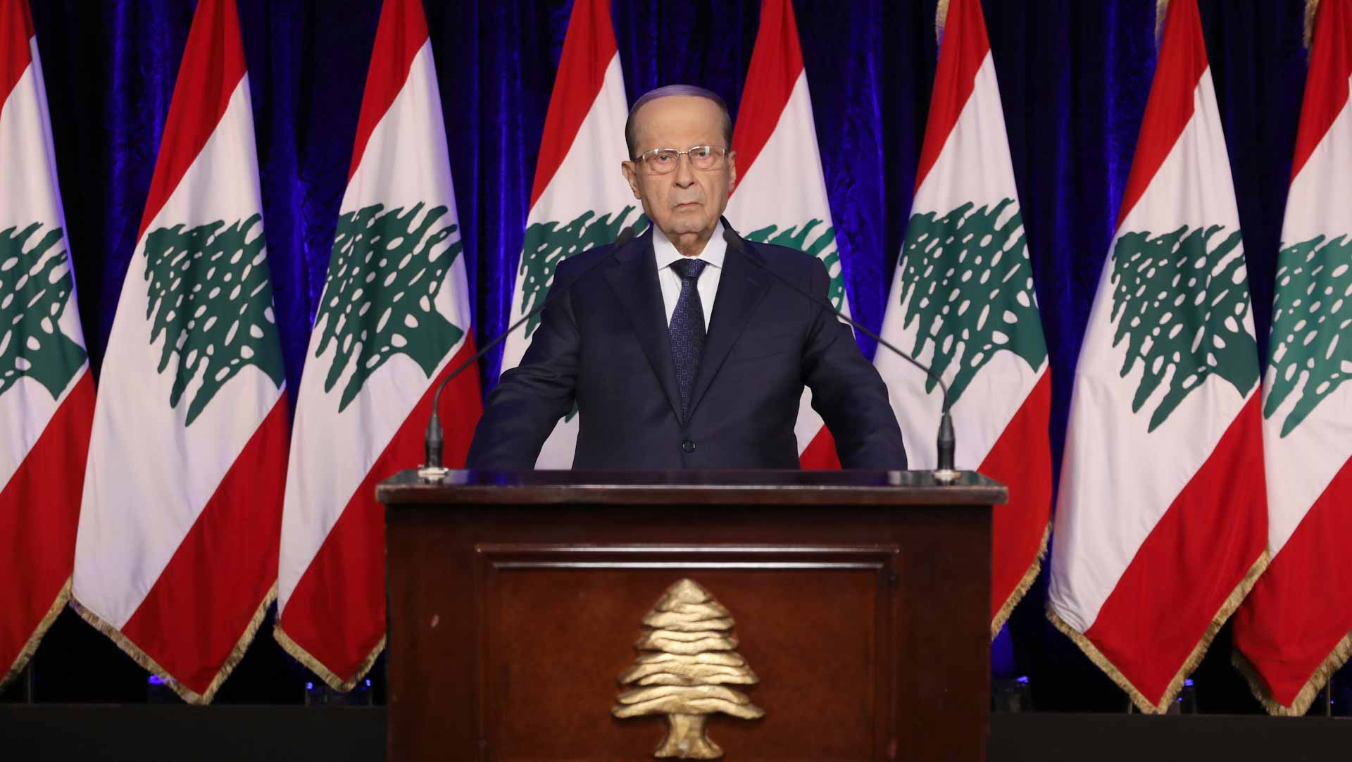 صورة بعنوان: وسط أزمة مالية...لبنان يدخل مرحلة فراغ رئاسي مع انتهاء ولاية عون 