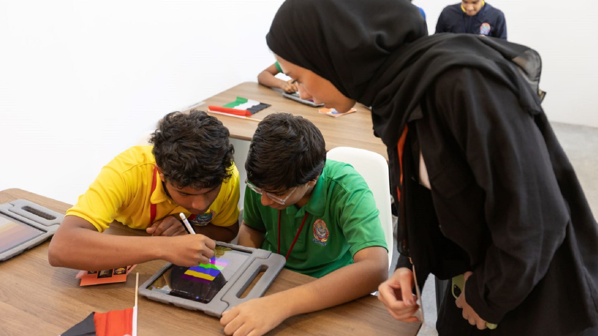 Image for the title: NFT art workshop prepares youngsters for digital future at SIBF 