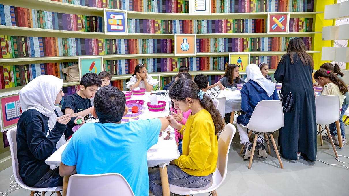 Image for the title: Candle making workshop kindles children’s creativity at SIBF 2022 