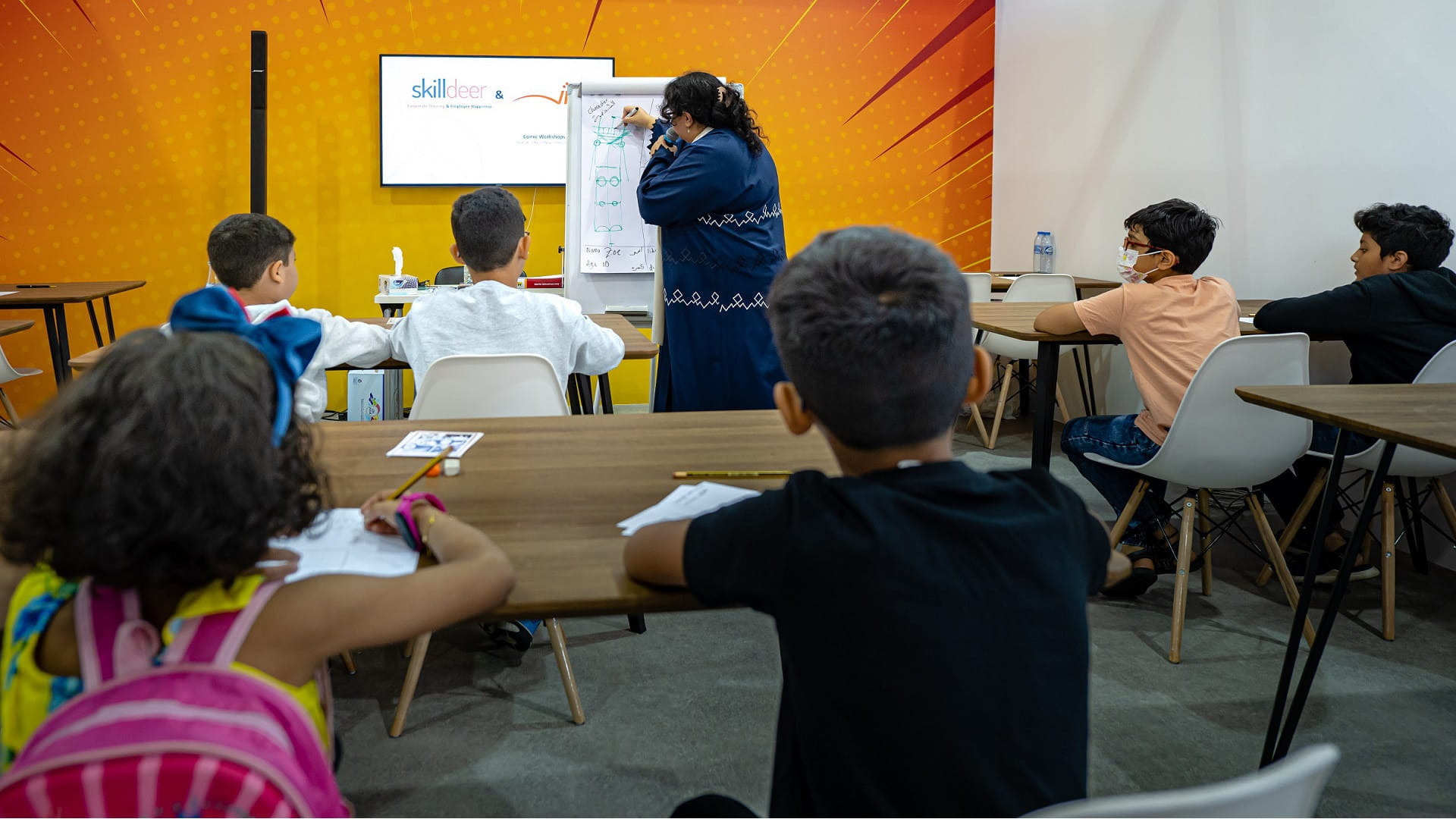 Image for the title: Creating a cartoon character with a back-story at SIBF 2022 