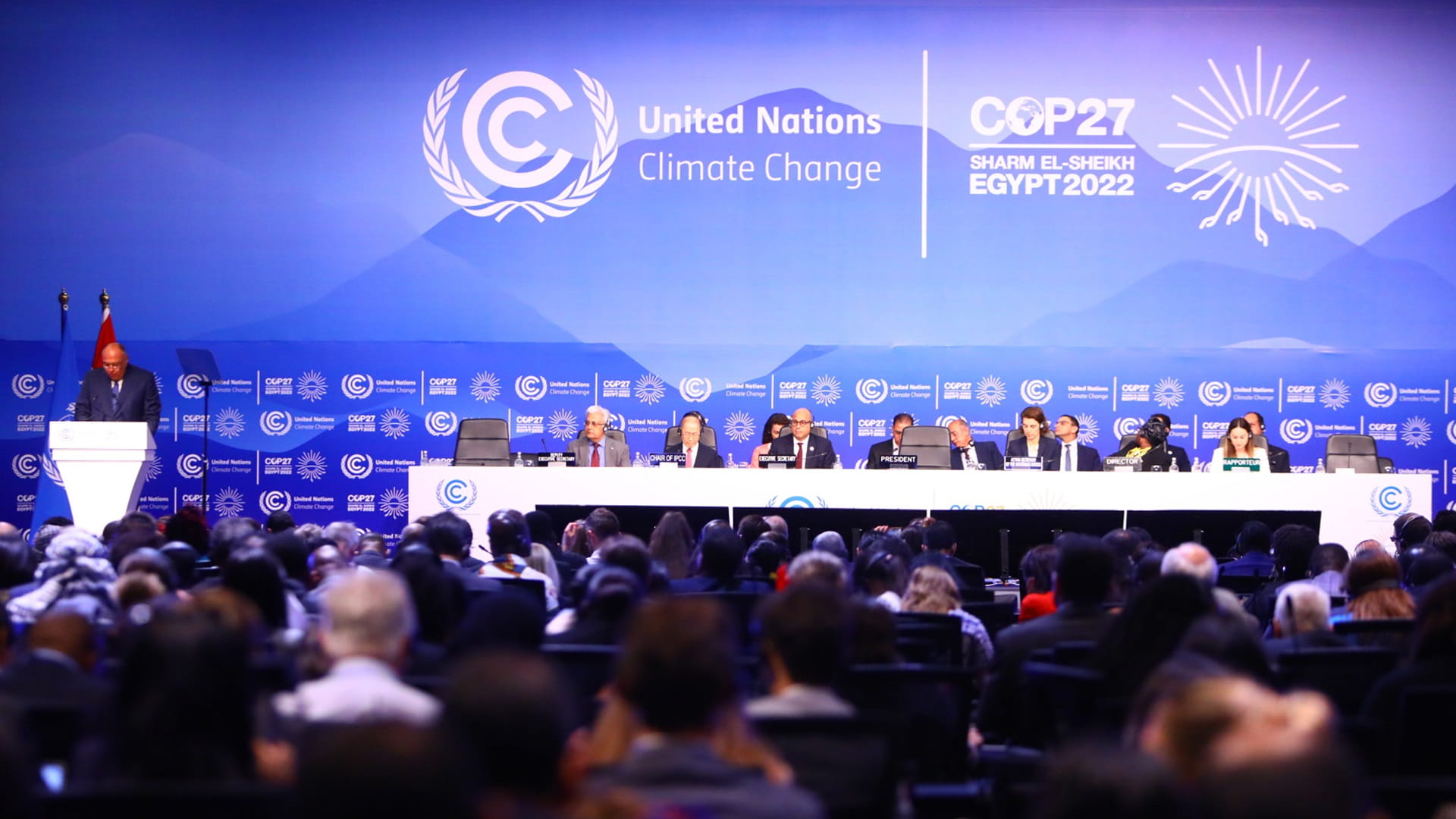 Image for the title: UN COP27 climate summit opens with warning against 'backsliding' 