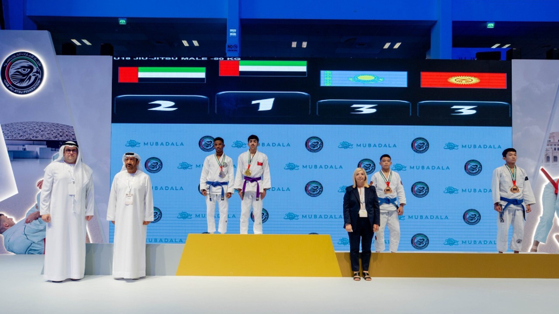 Khaled bin Mohamed bin Zayed inaugurates Jiu-Jitsu World Championship 2022  in Abu Dhabi