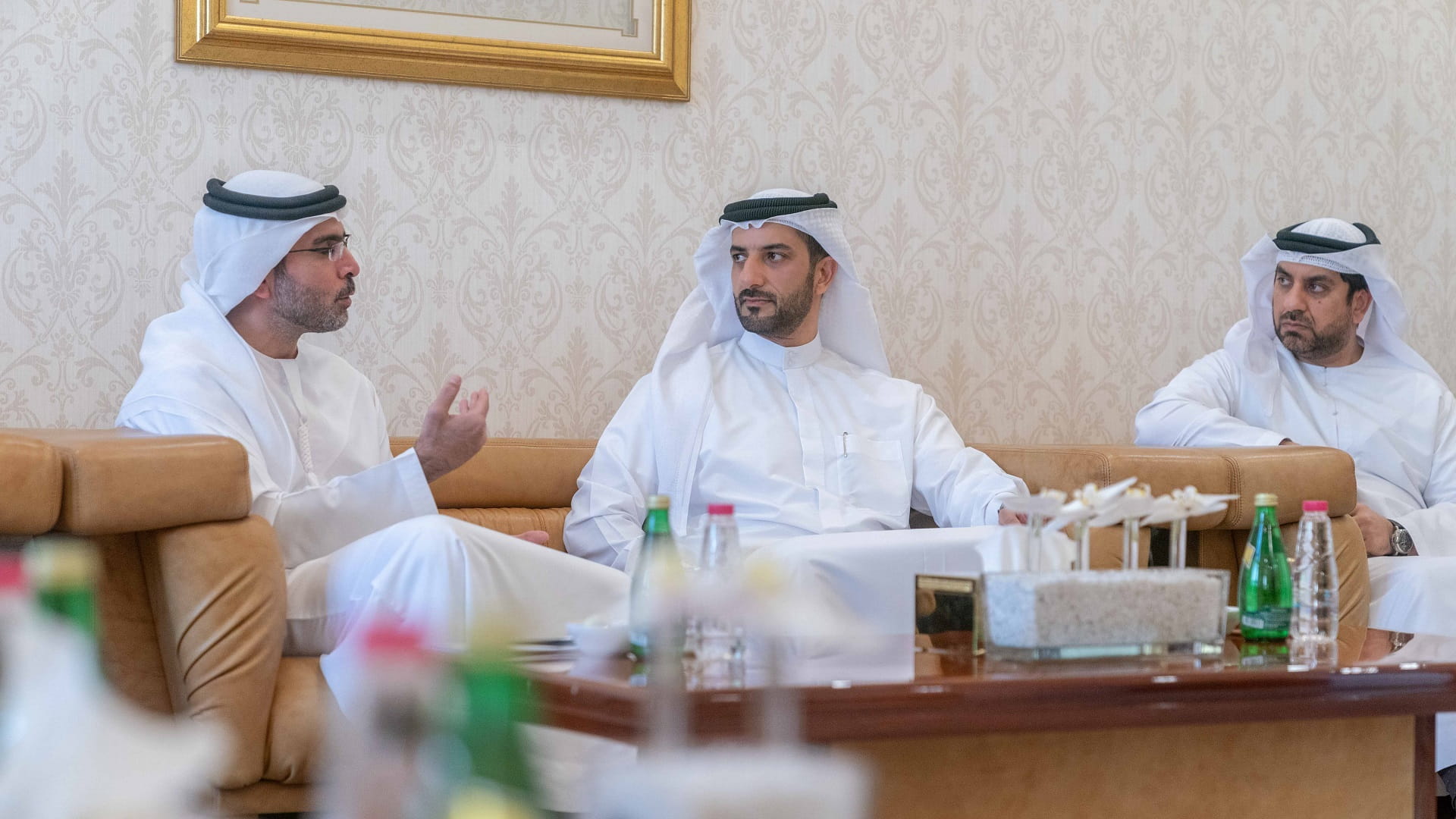 Image for the title: Sultan bin Ahmed reviews plans of Ministry of Energy 