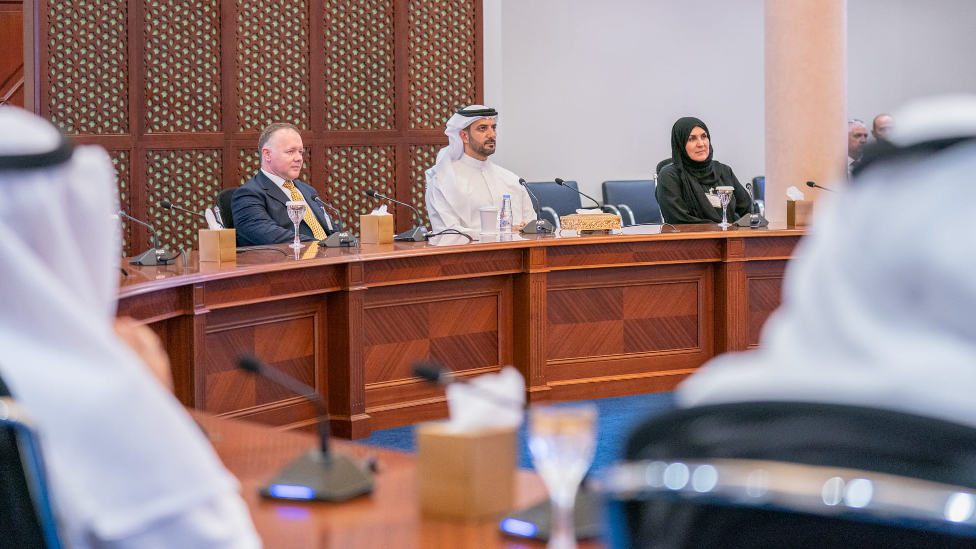 Image for the title: Sultan bin Ahmed attends University of Exeter’s Alumni ceremony 