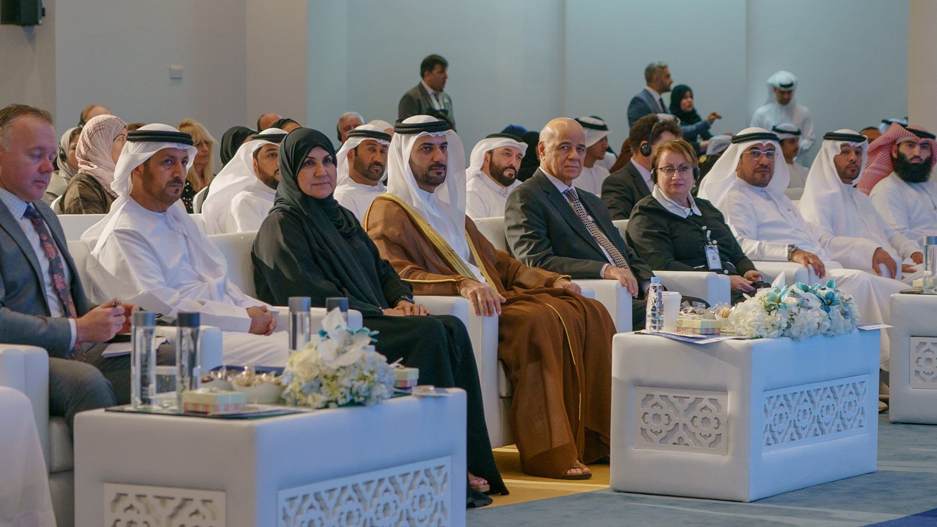 Image for the title: Sultan bin Ahmed attends Special Educational Needs Forum at SEA 