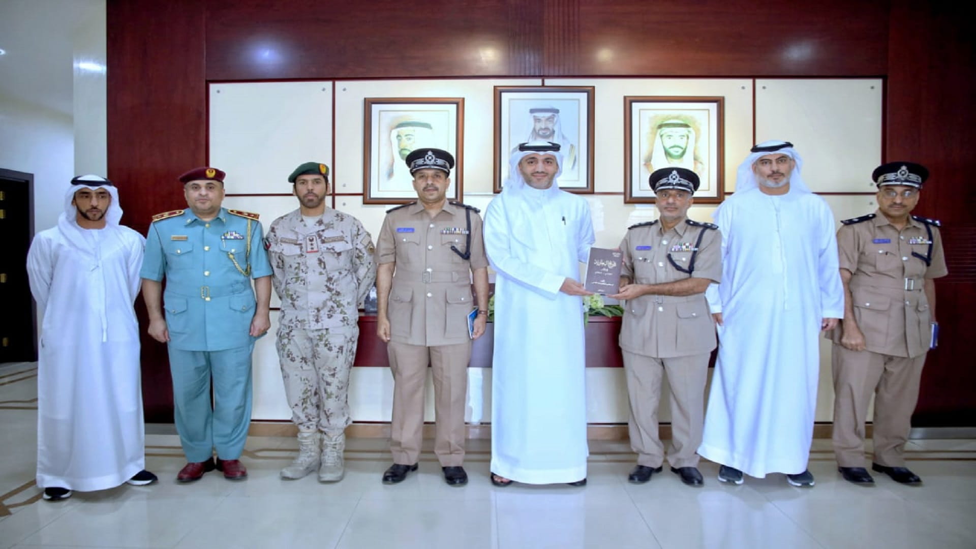 Image for the title: Sharjah Ports Committee holds meeting with Oman Police 