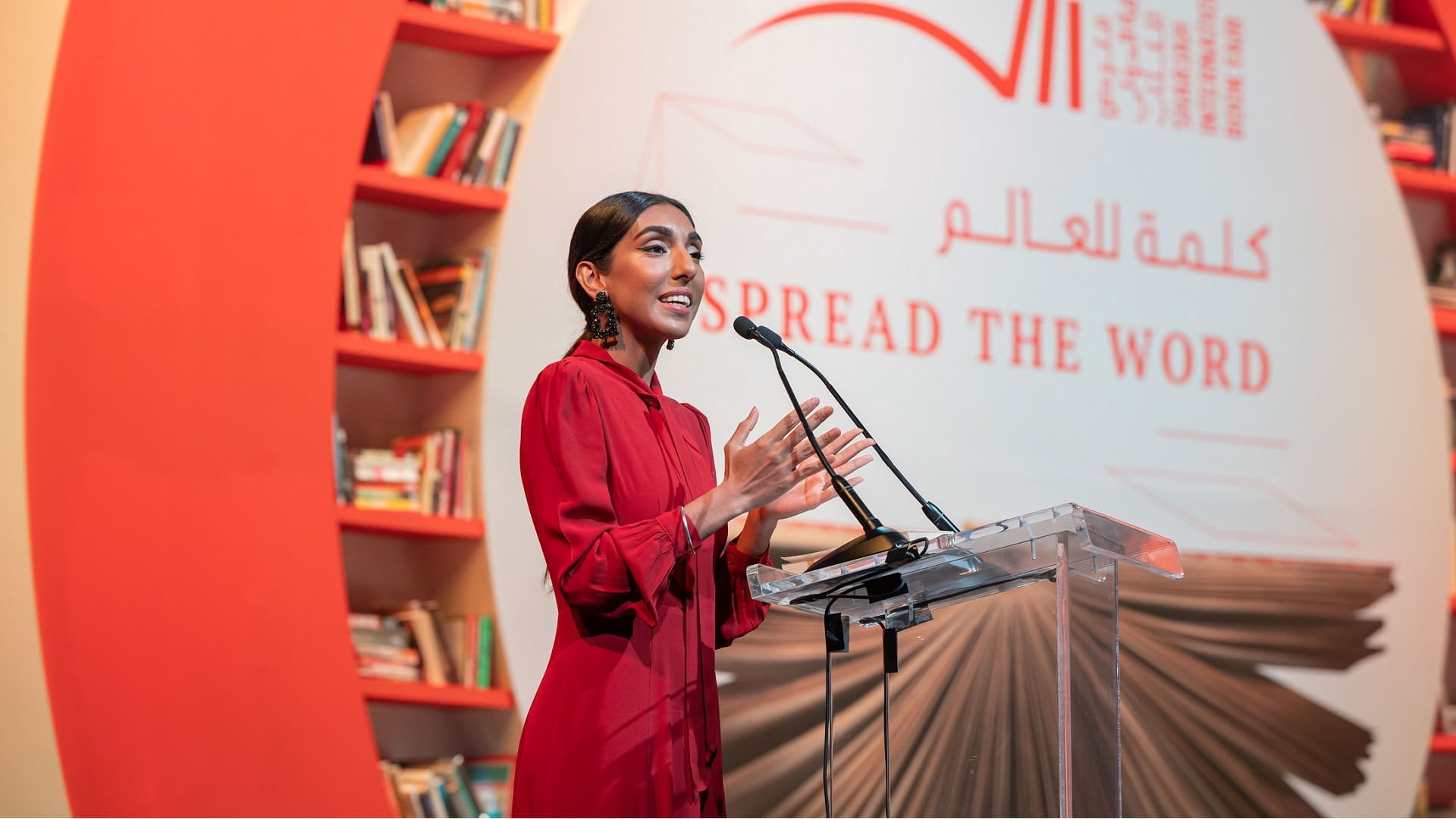 Image for the title: Rupi Kaur traces her journey to becoming renowned at 41st SIBF 