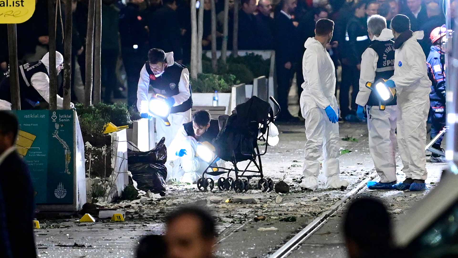 Image for the title: Turkey accuses Kurdish PKK over Istanbul bomb attack 