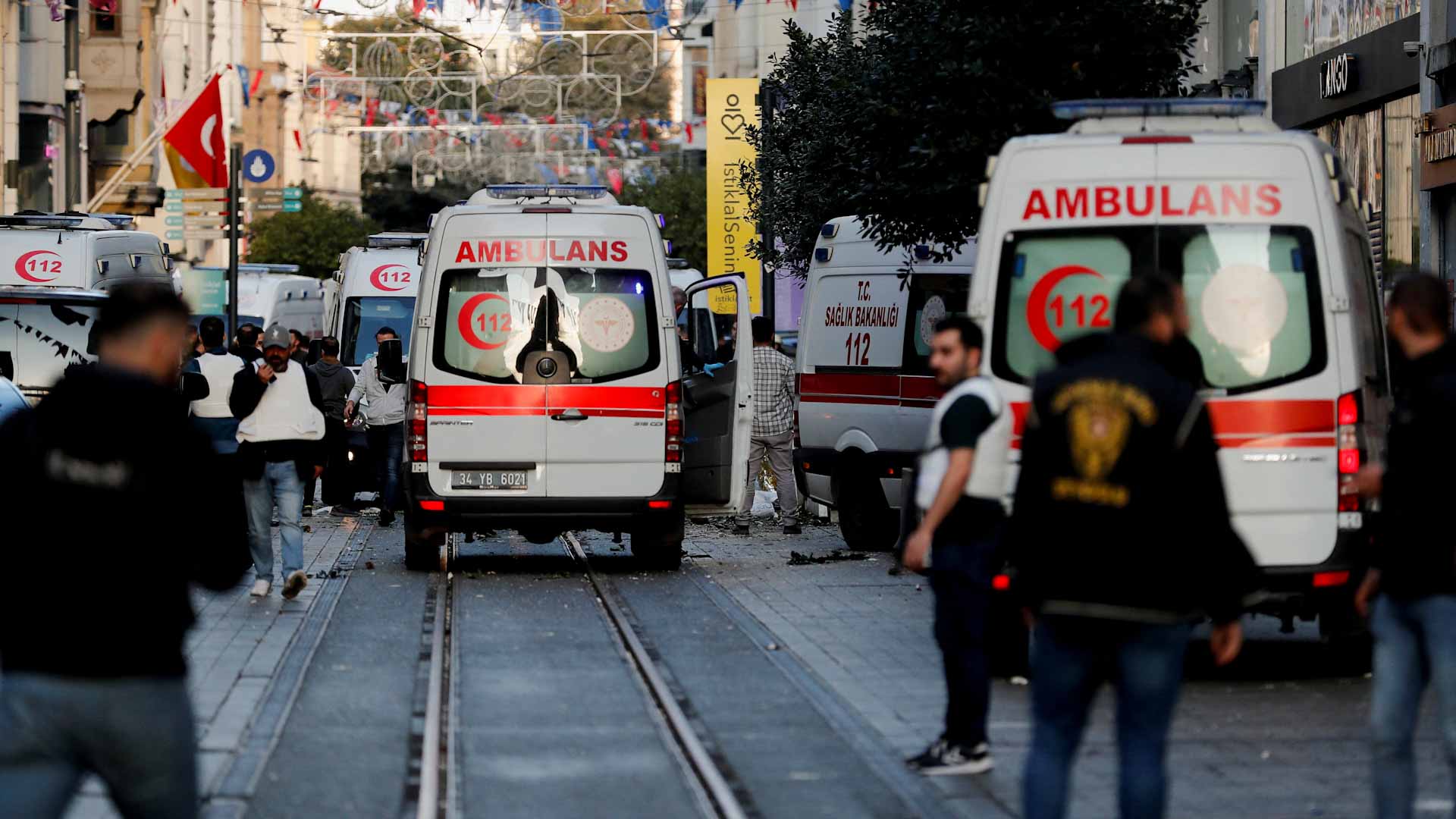 صورة بعنوان: الداخلية التركية تعتقل المتسبب بهجوم وسط إسطنبول ومقتل 6 أشخاص  