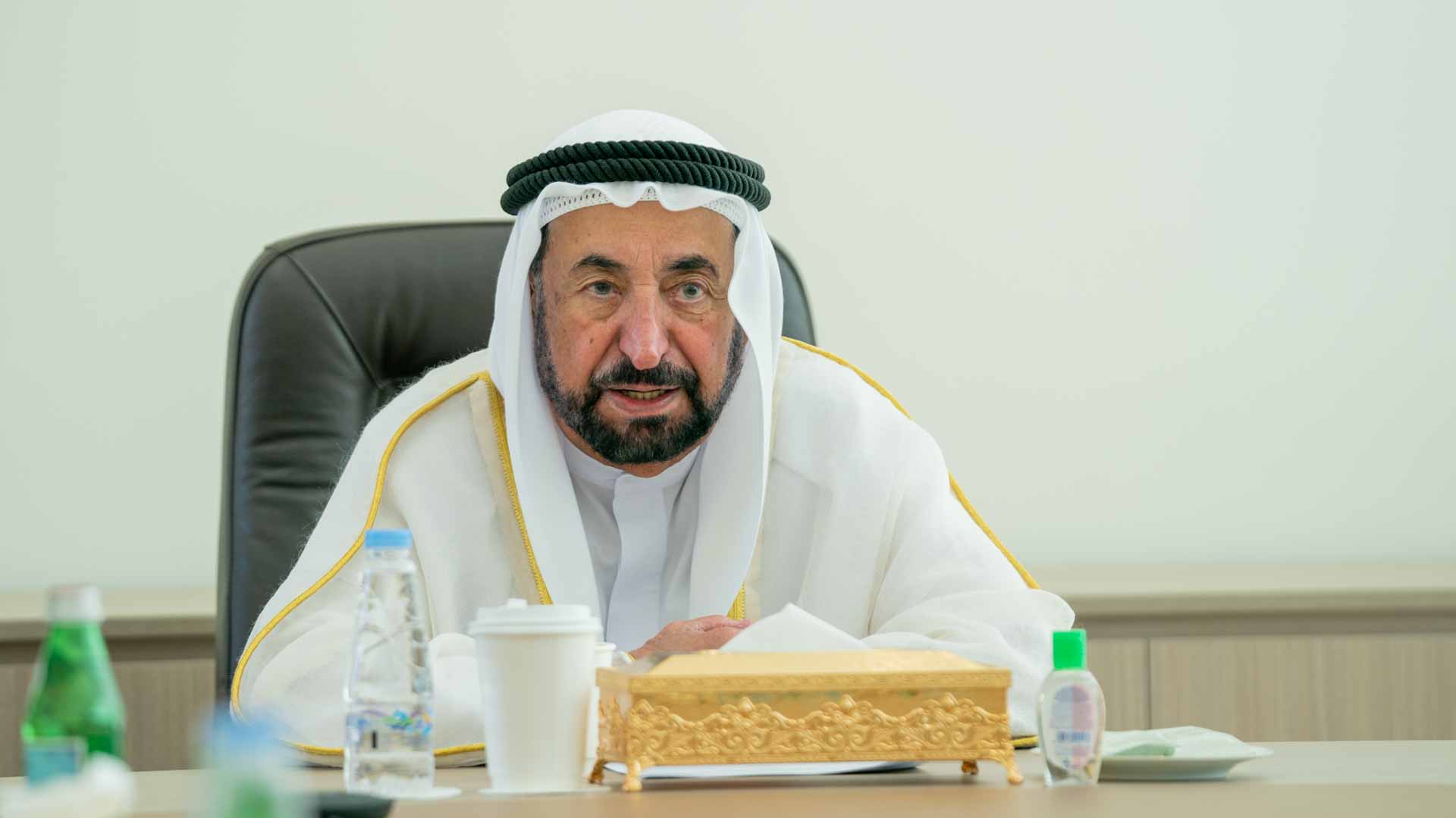 Image for the title: Sultan Al Qasimi chairs meeting of Board of Trustees for SPAA 