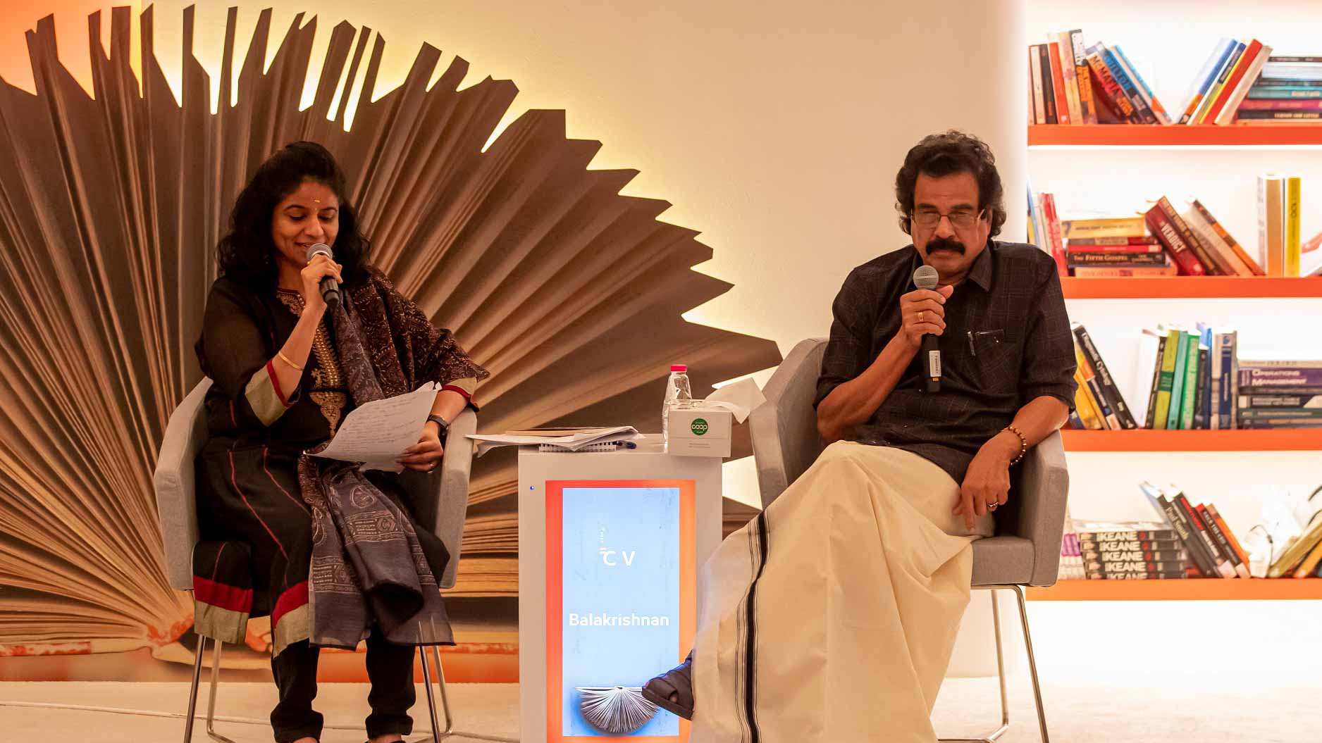 Image for the title: Shehan Karunatilaka discusses his Booker Prize winning at SIBF 