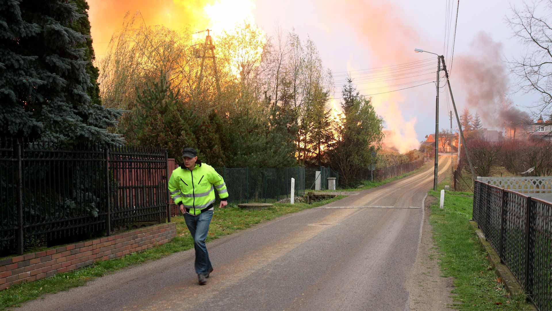 Image for the title: Blast kills two in Poland near Ukraine border 