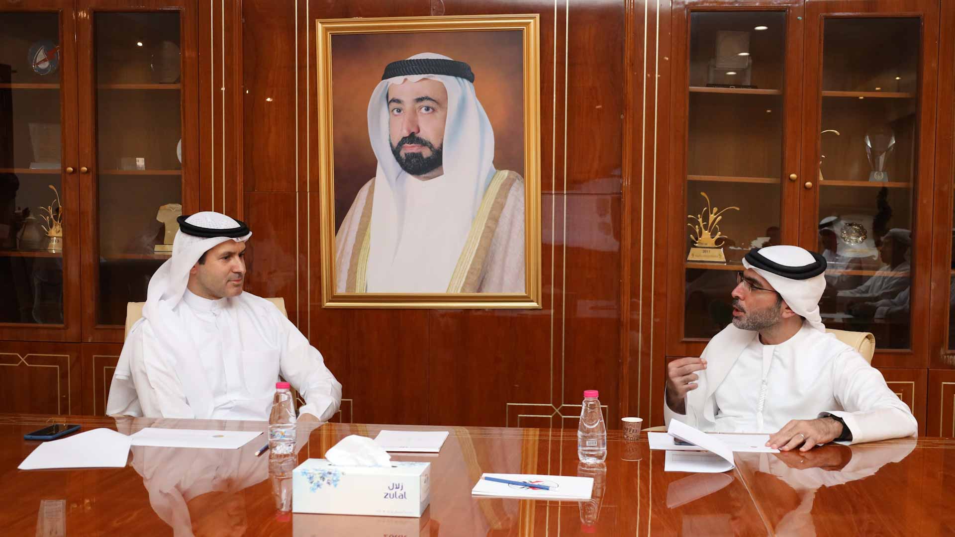 Image for the title: SEWA, Ministry of Energy discuss future projects 