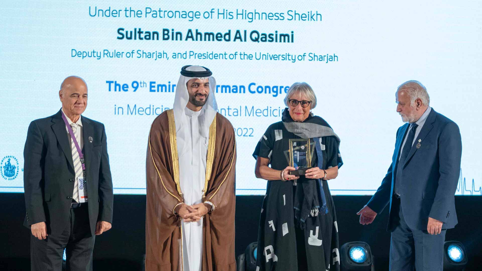 Image for the title: Sultan bin Ahmed inaugurates 9th 'Emirati-German Congress' 