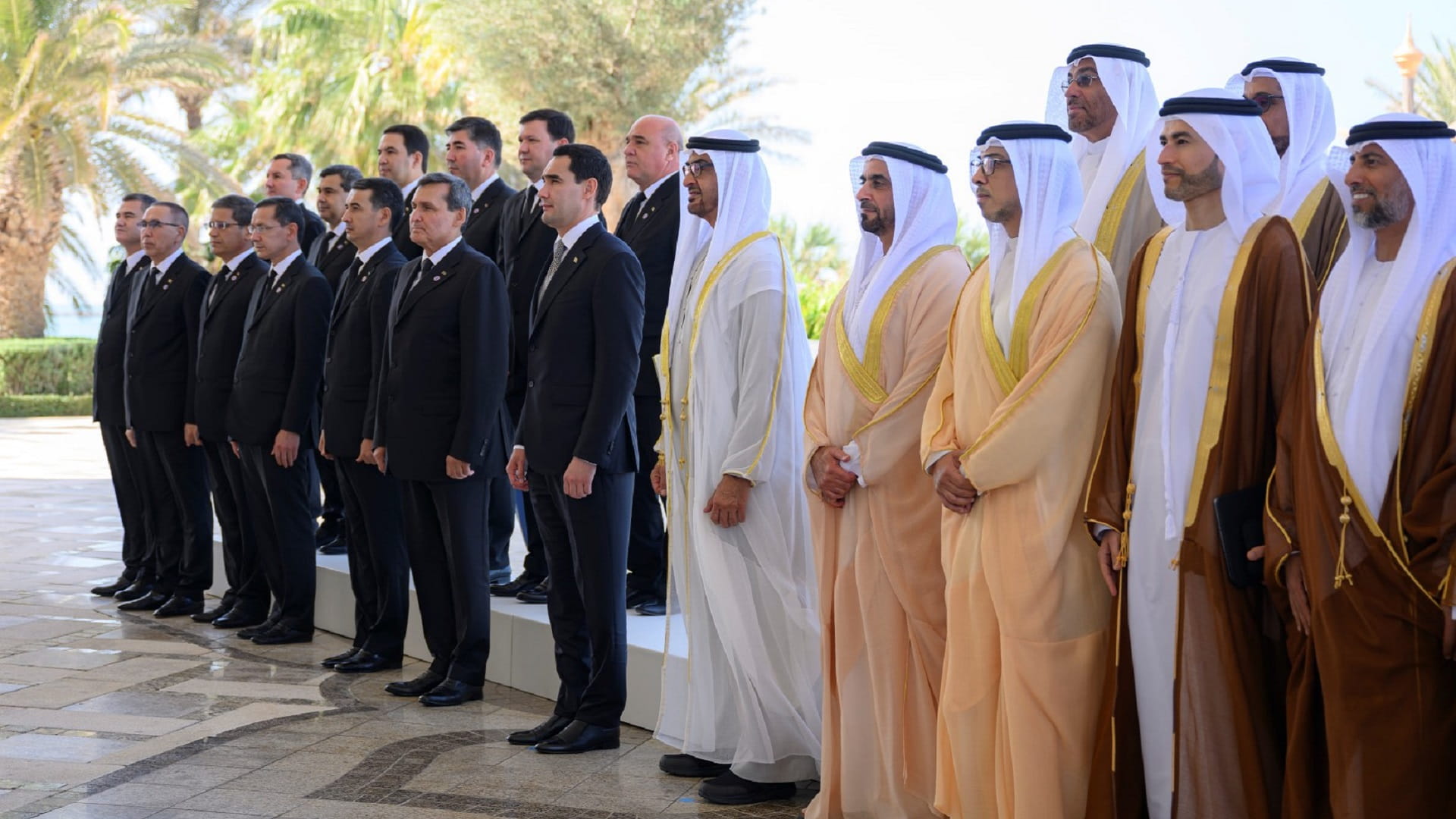 Image for the title: UAE, Turkmen Pres hold talks, witness signing of agreements 