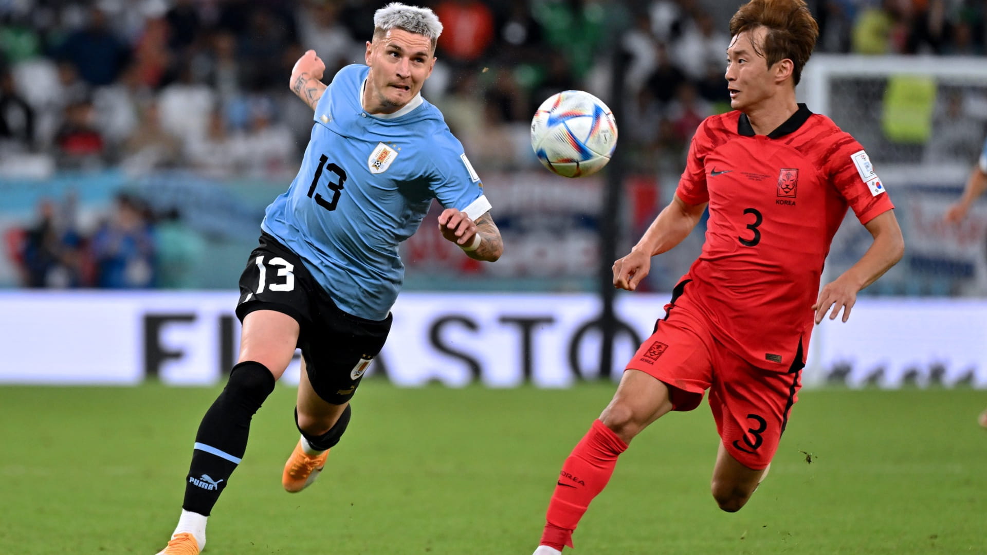 Image for the title: South Korea holds Uruguay to 0-0 draw at World Cup 