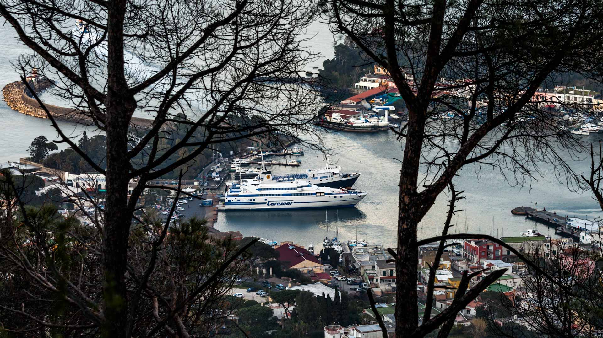 Image for the title: Five people missing on Italian island Ischia after landslide 