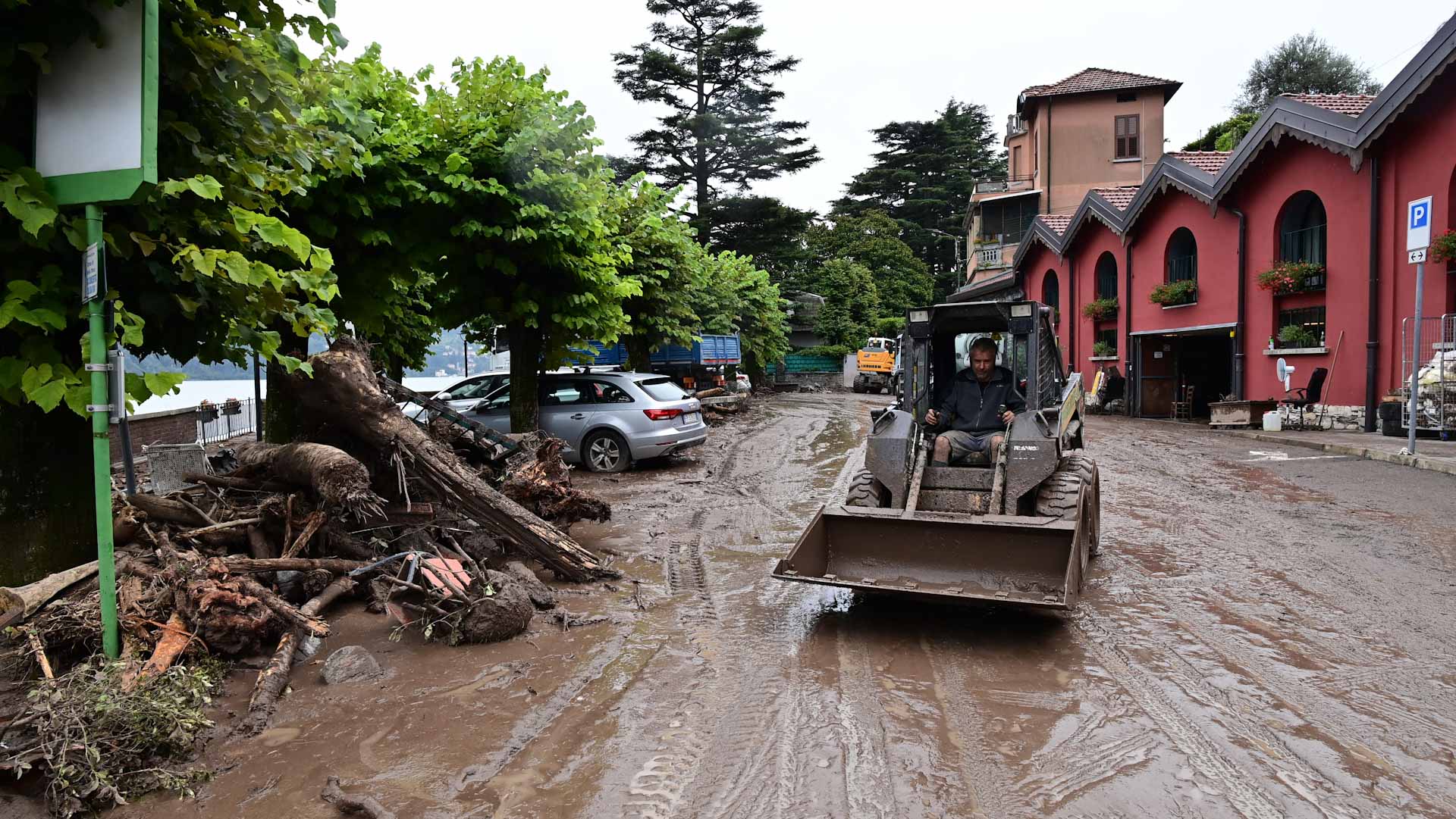 Image for the title: Eight dead on Italian island after landslide: reports 