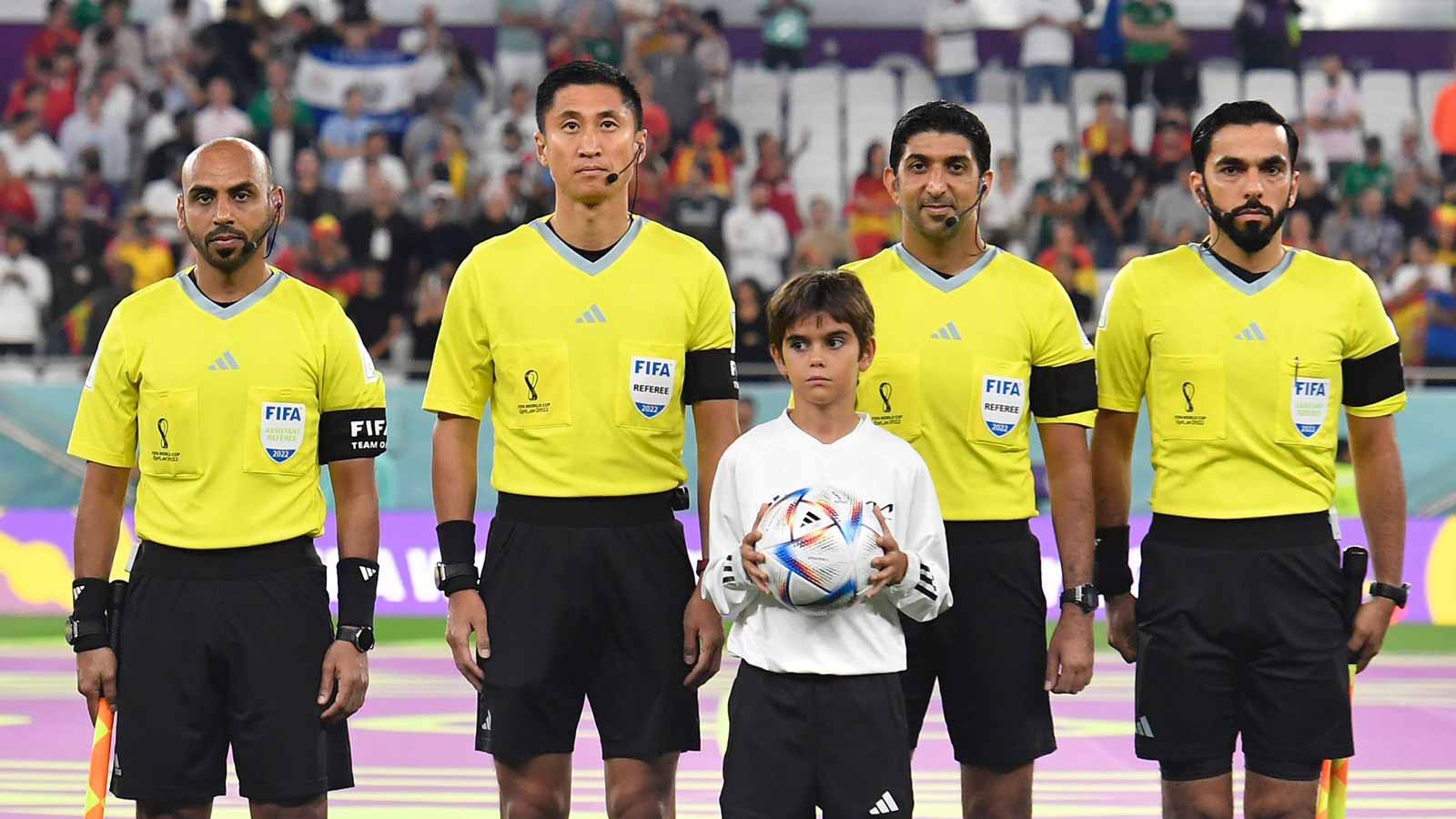 Image for the title: Emirati referees for World Cup Group G's Serbia -Cameroon tie 