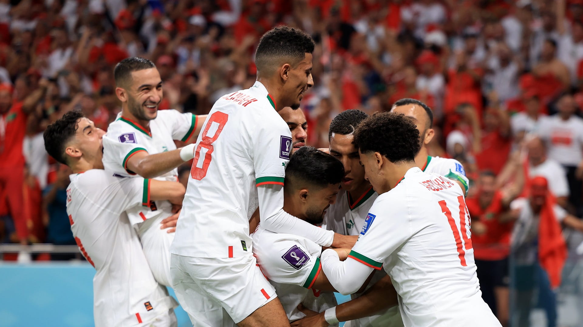 صورة بعنوان: المغرب يصعق بلجيكا ويقترب من دور الـ16 في كأس العالم  