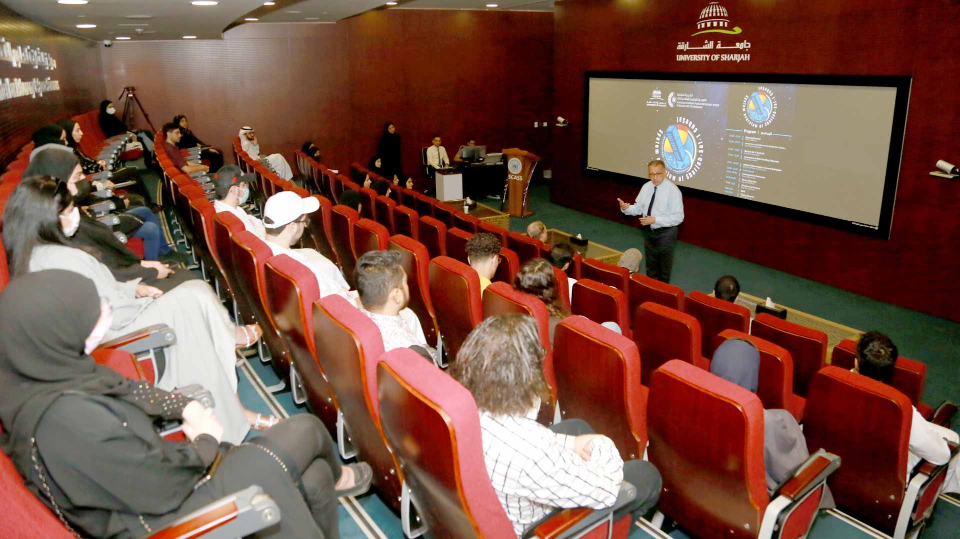 Image for the title: SAASST at UOS organises Sharjah-Sat-1 Workshop 