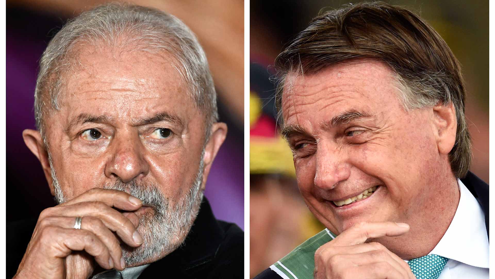 Image for the title: Brazil votes in Bolsonaro-Lula showdown 