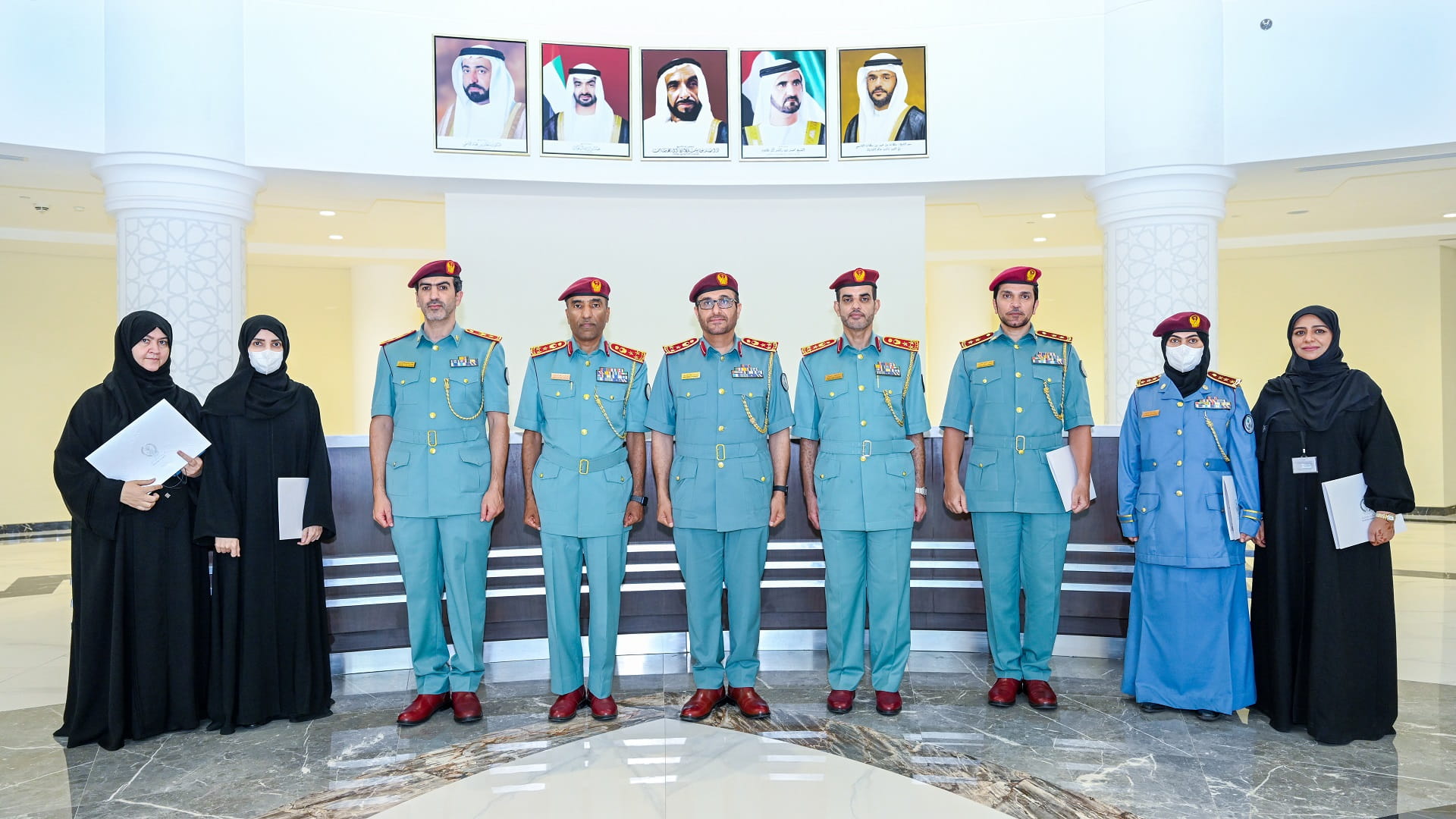 Image for the title: Brigadier General Al Sharif honours SP’s internal auditors 