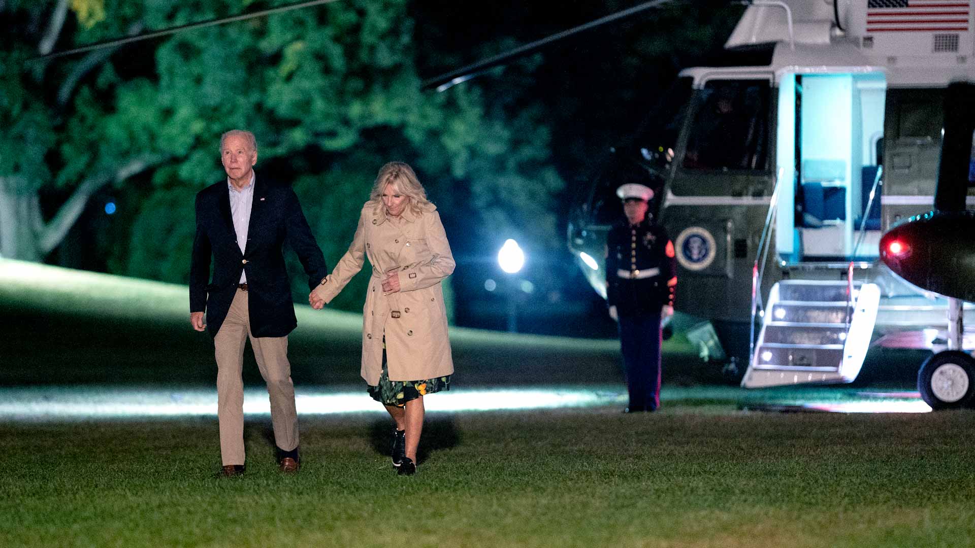 Image for the title: Biden tells storm-hit Puerto Rico: 'America's with you' 