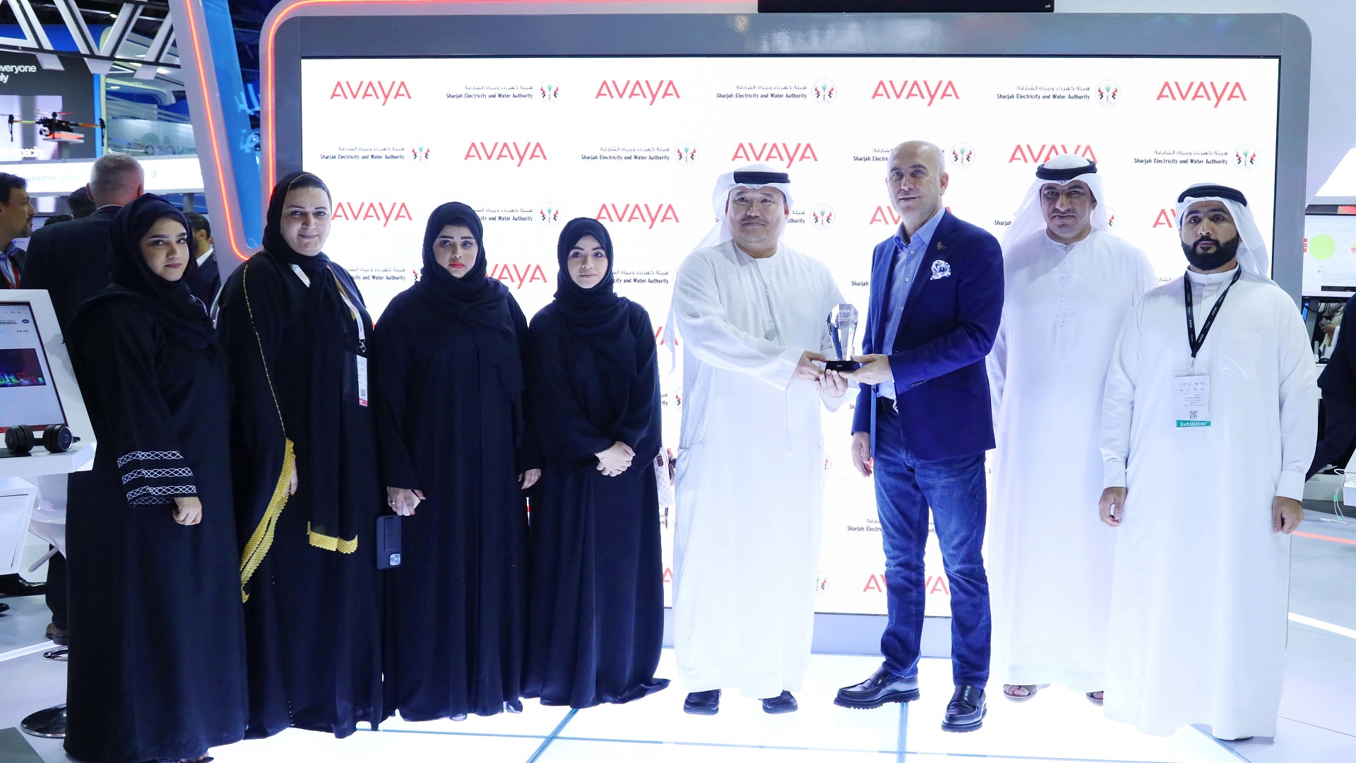 Image for the title: SEWA receives Excellence Award from Avaya International 