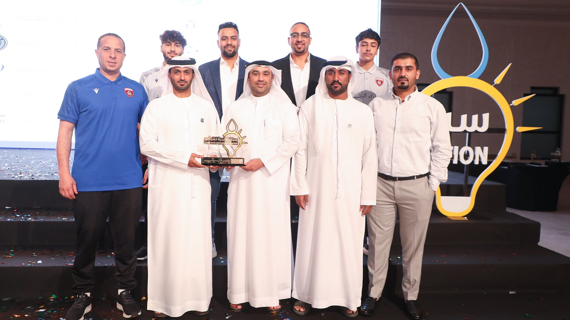 Image for the title: Al Hamriyah Club crowned winner of Rationalisation race 