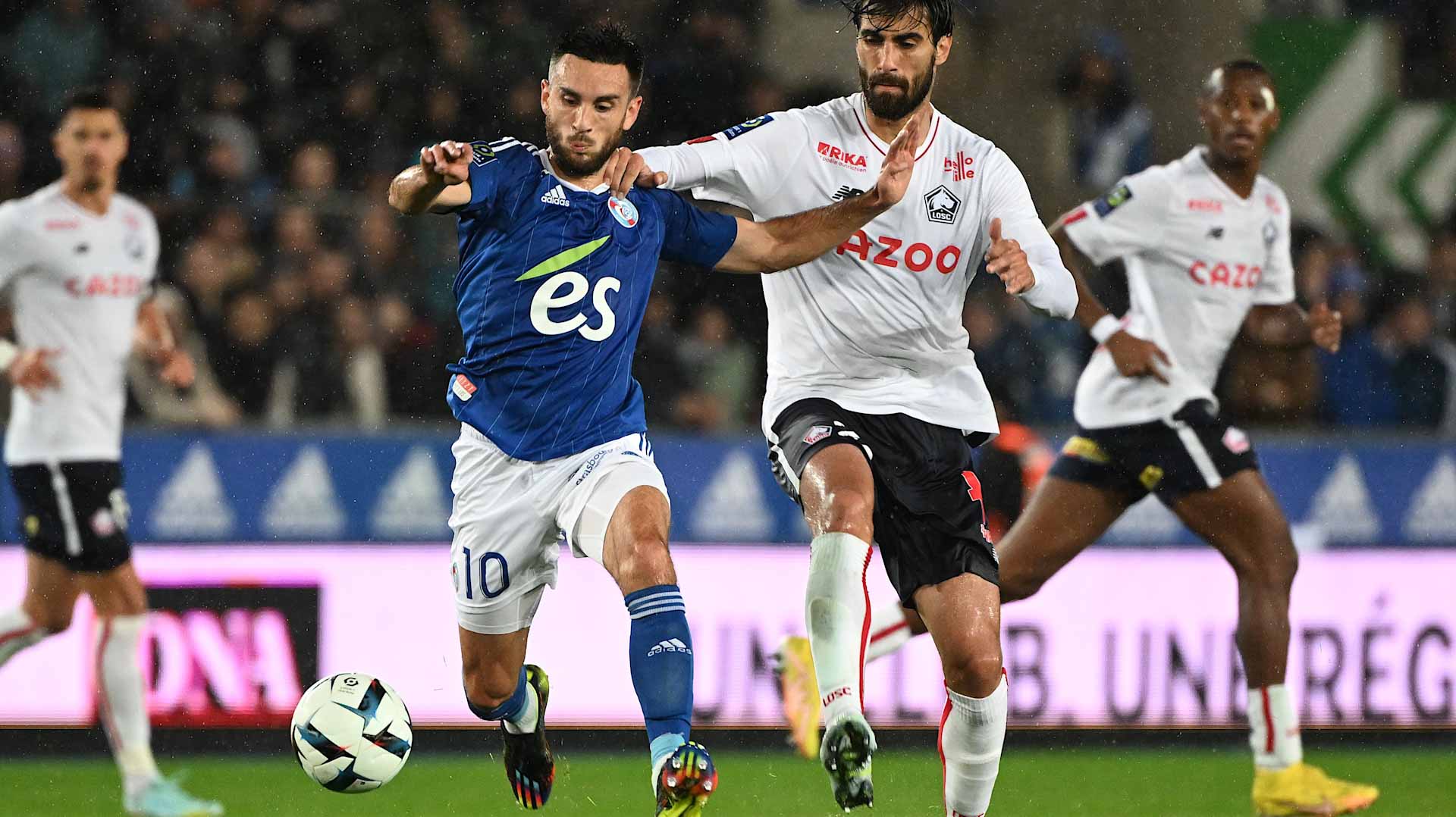 صورة بعنوان: ليل يستعيد نغمة الانتصارات في الدوري الفرنسي لكرة القدم  