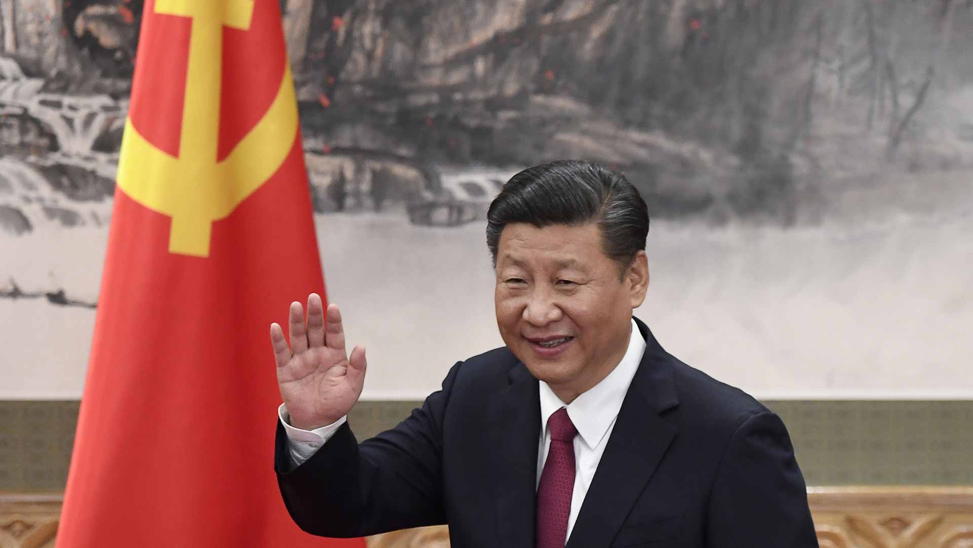 Image for the title: China leader Xi expected to be given third term on October 23 